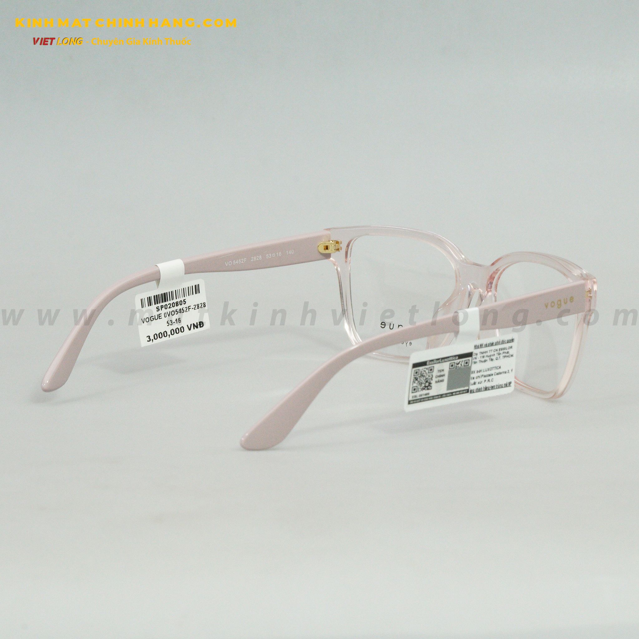 GỌNG KÍNH VOGUE 0VO5452F-2828 53-16