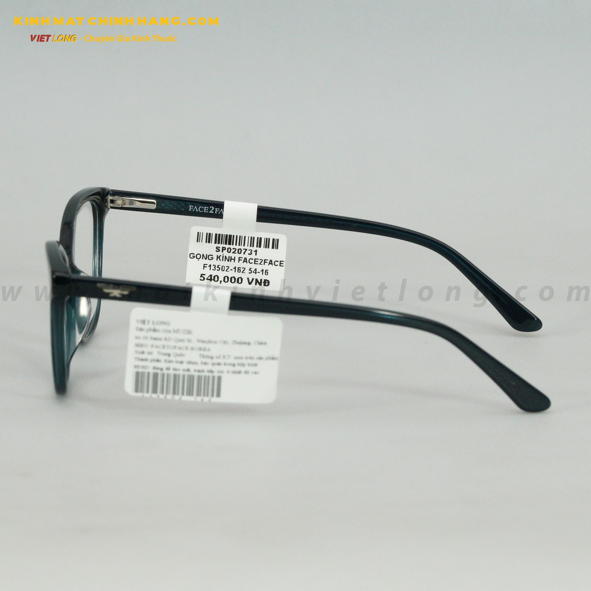 GỌNG KÍNH FACE2FACE F13502-162 54-16