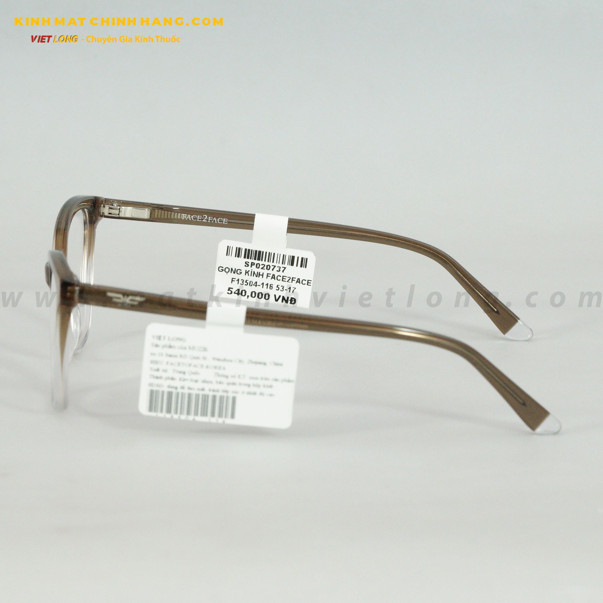 GỌNG KÍNH FACE2FACE F13504-116 53-17