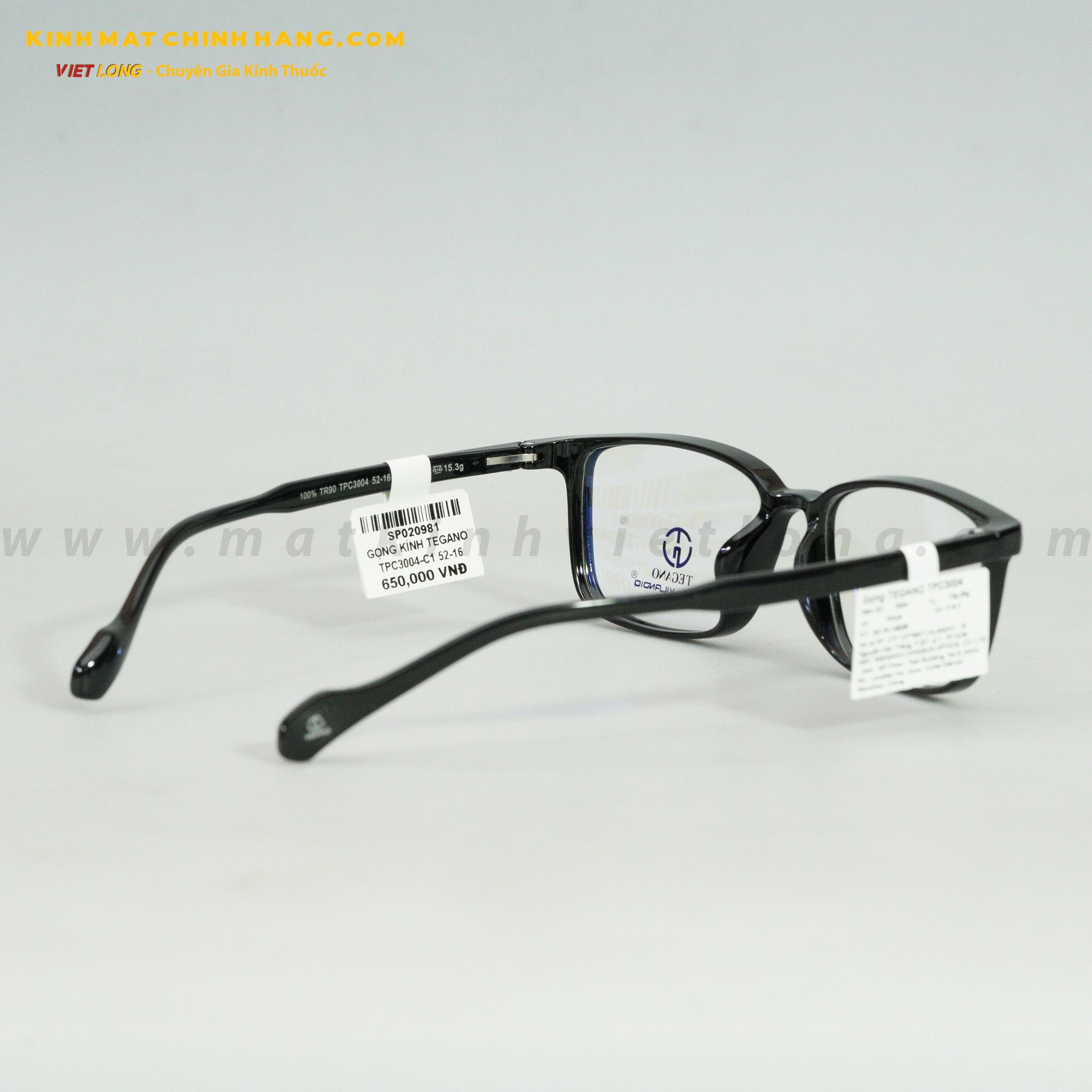 GỌNG KÍNH TEGANO TPC3004-C1 52-16