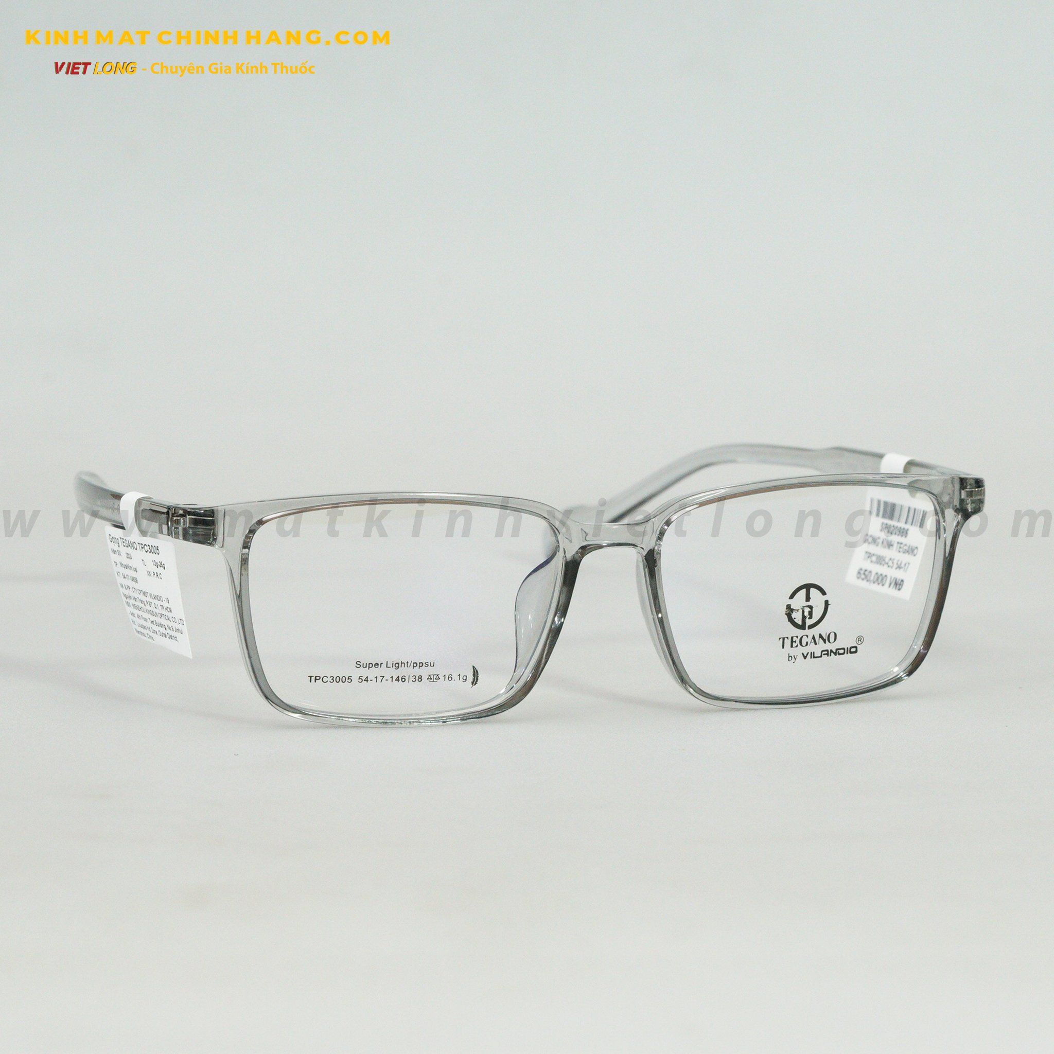 GỌNG KÍNH TEGANO TPC3005-C5 54-17