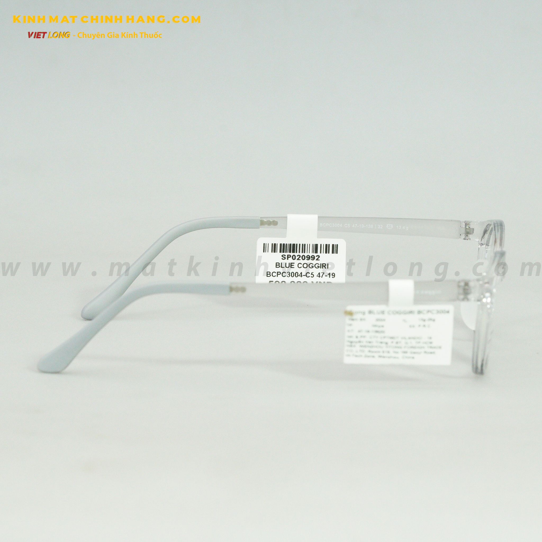GỌNG KÍNH BLUE COGGIRI BCPC3004-C5 47-19