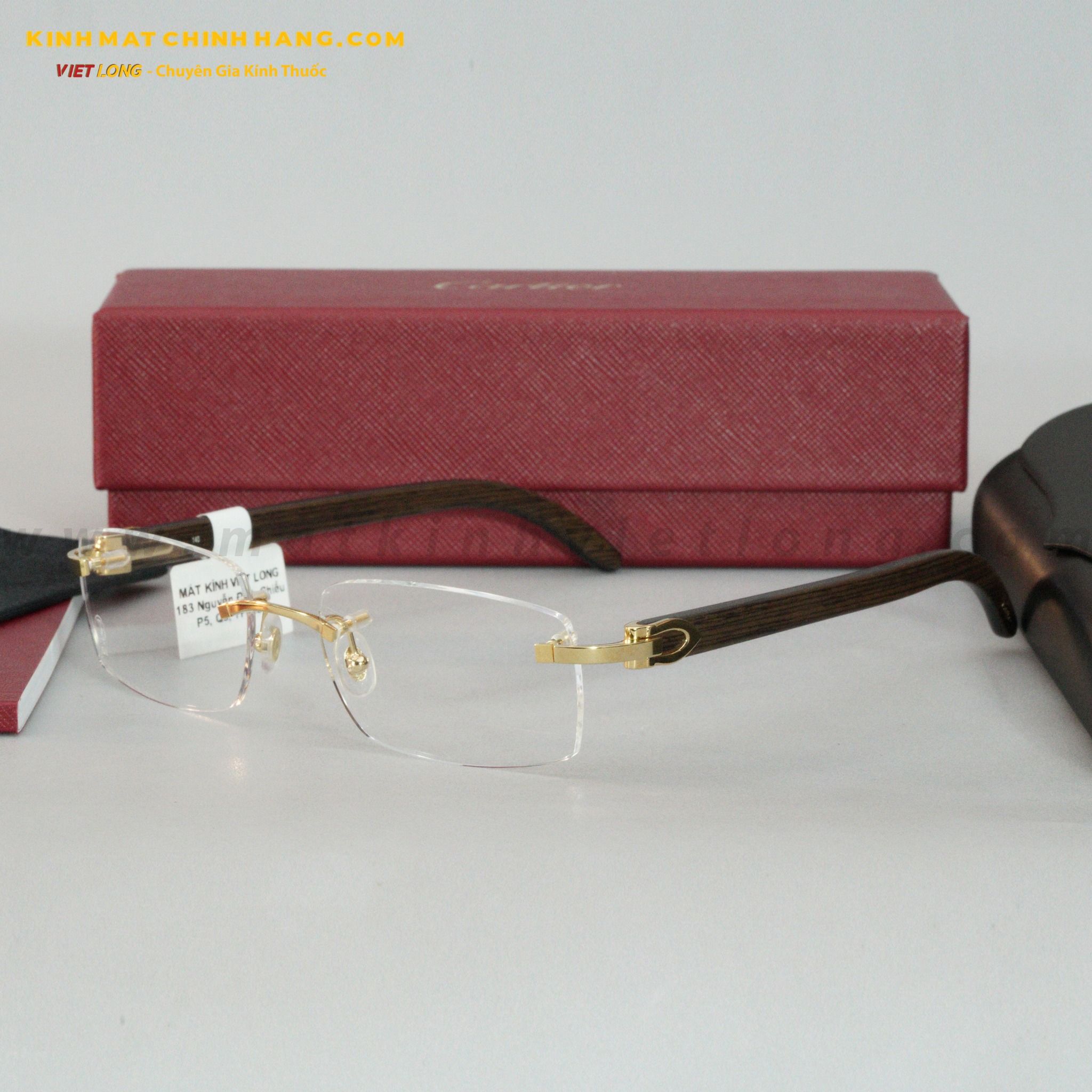 GỌNG KÍNH CARTIER CT0052O-005 53-18