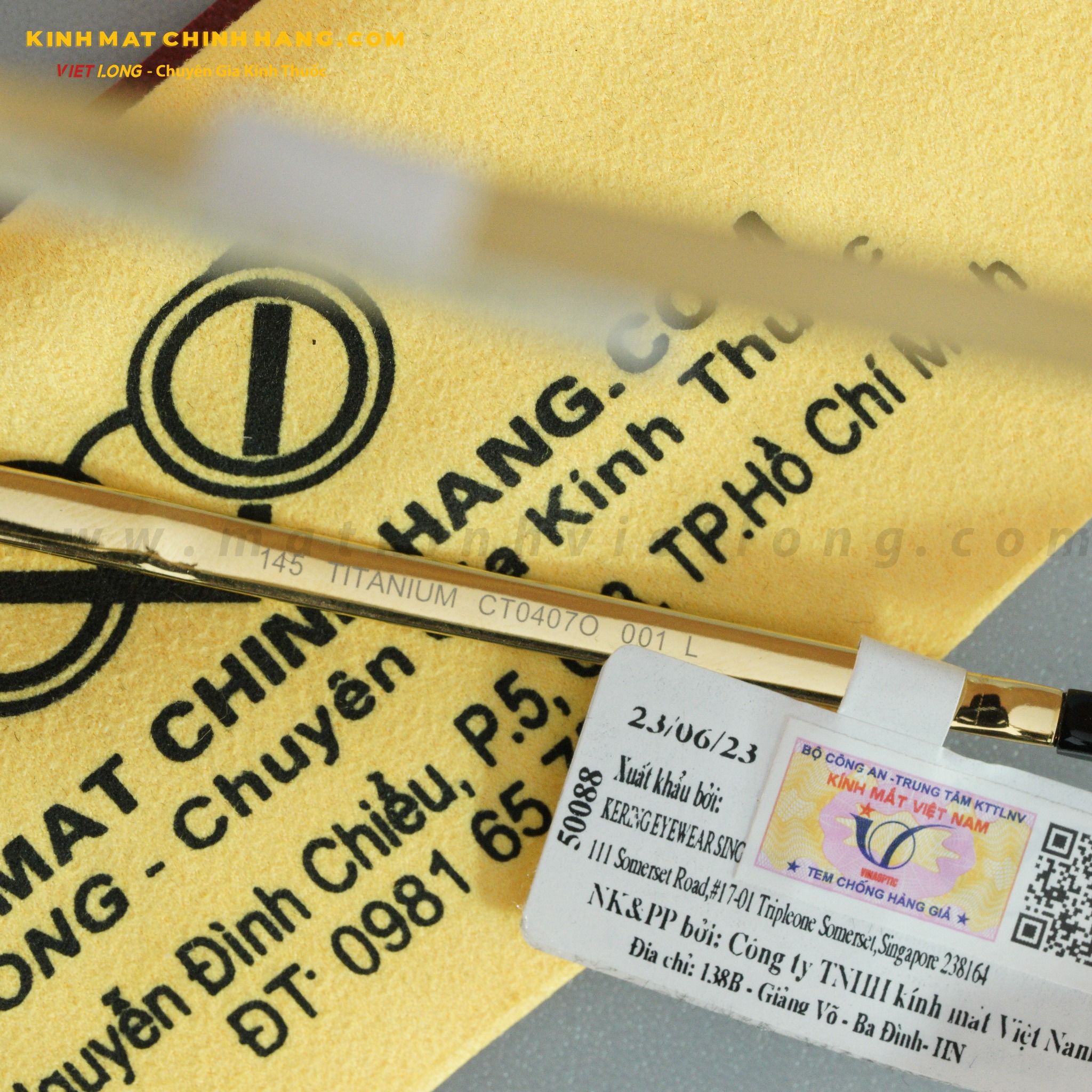 GỌNG KÍNH CARTIER CT0047O-001 57-18