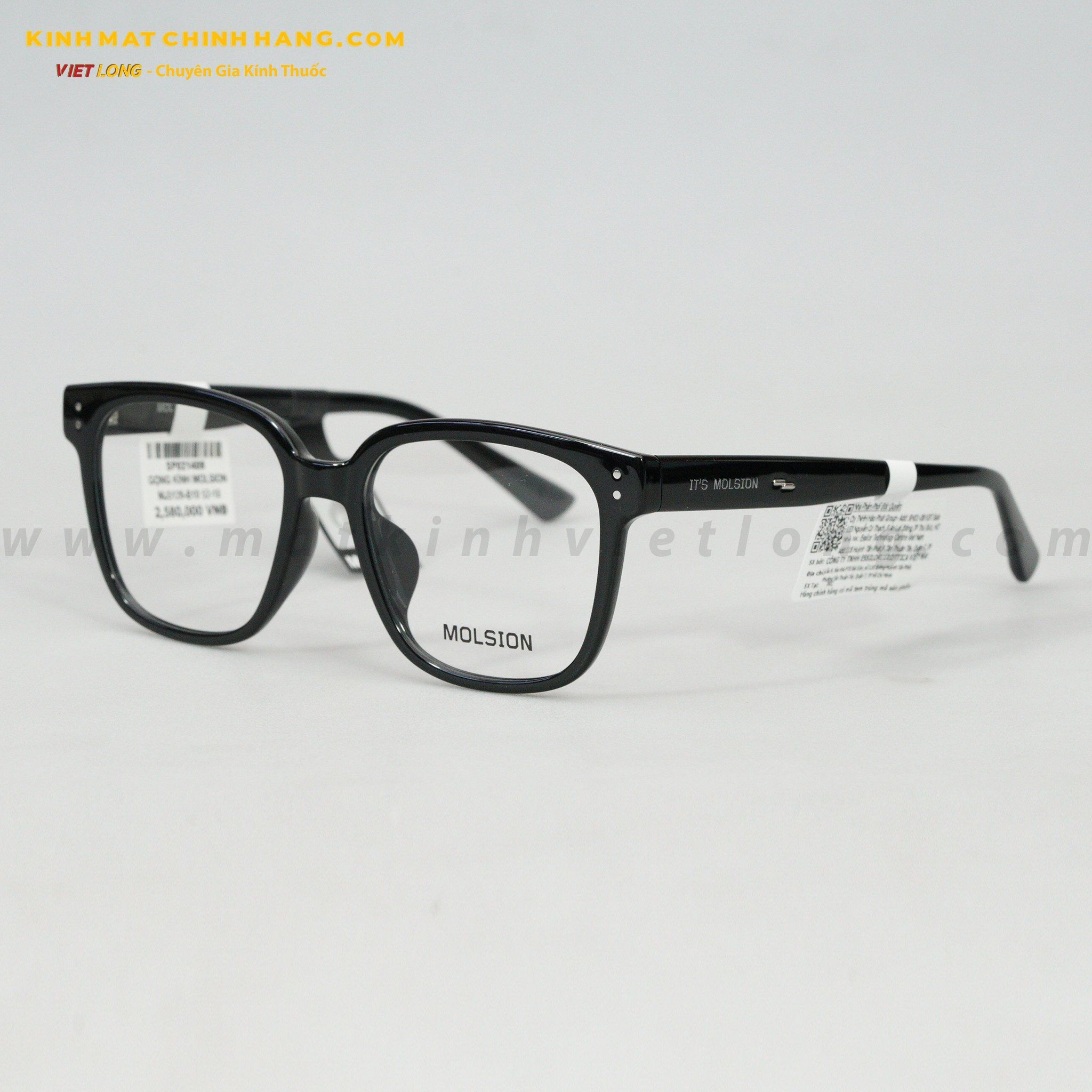 GỌNG KÍNH MOLSION MJ5126-B10 52-18