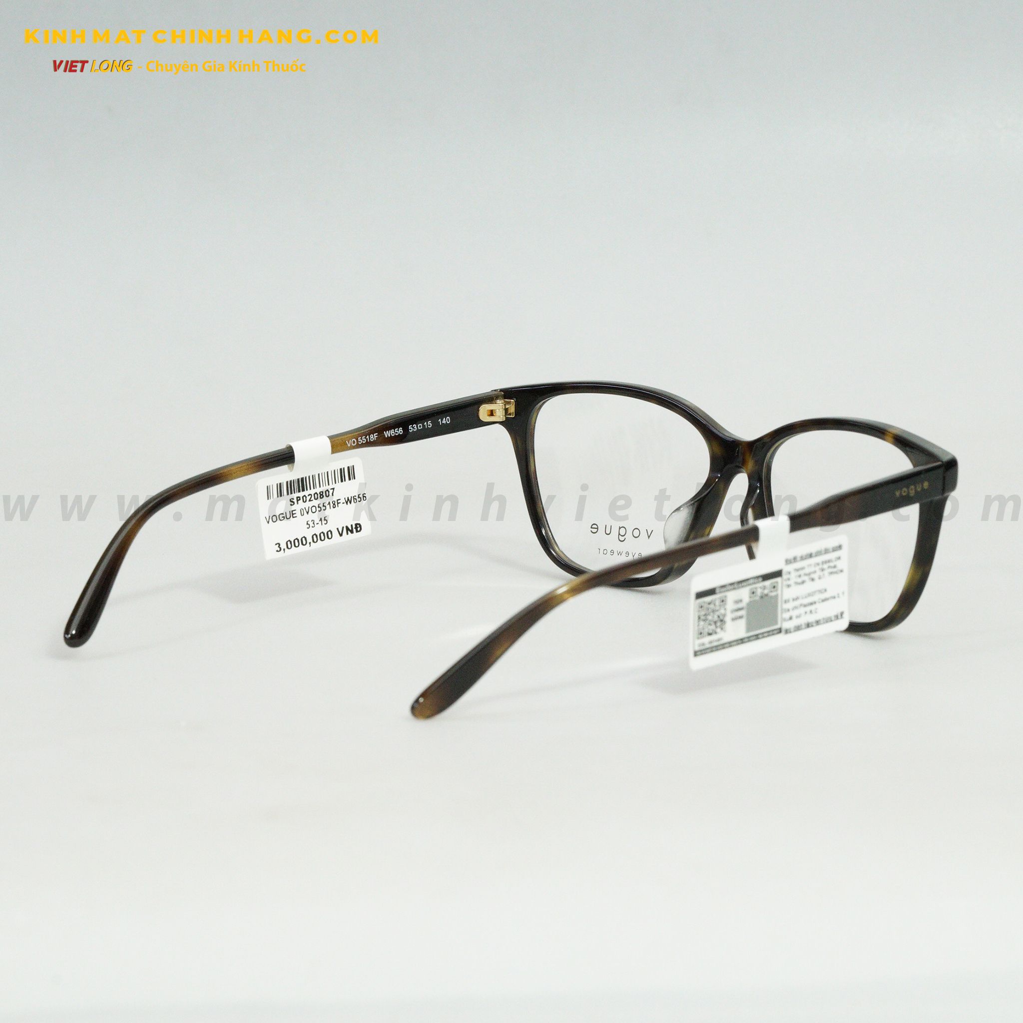 GỌNG KÍNH VOGUE 0VO5518F-W656 53-15