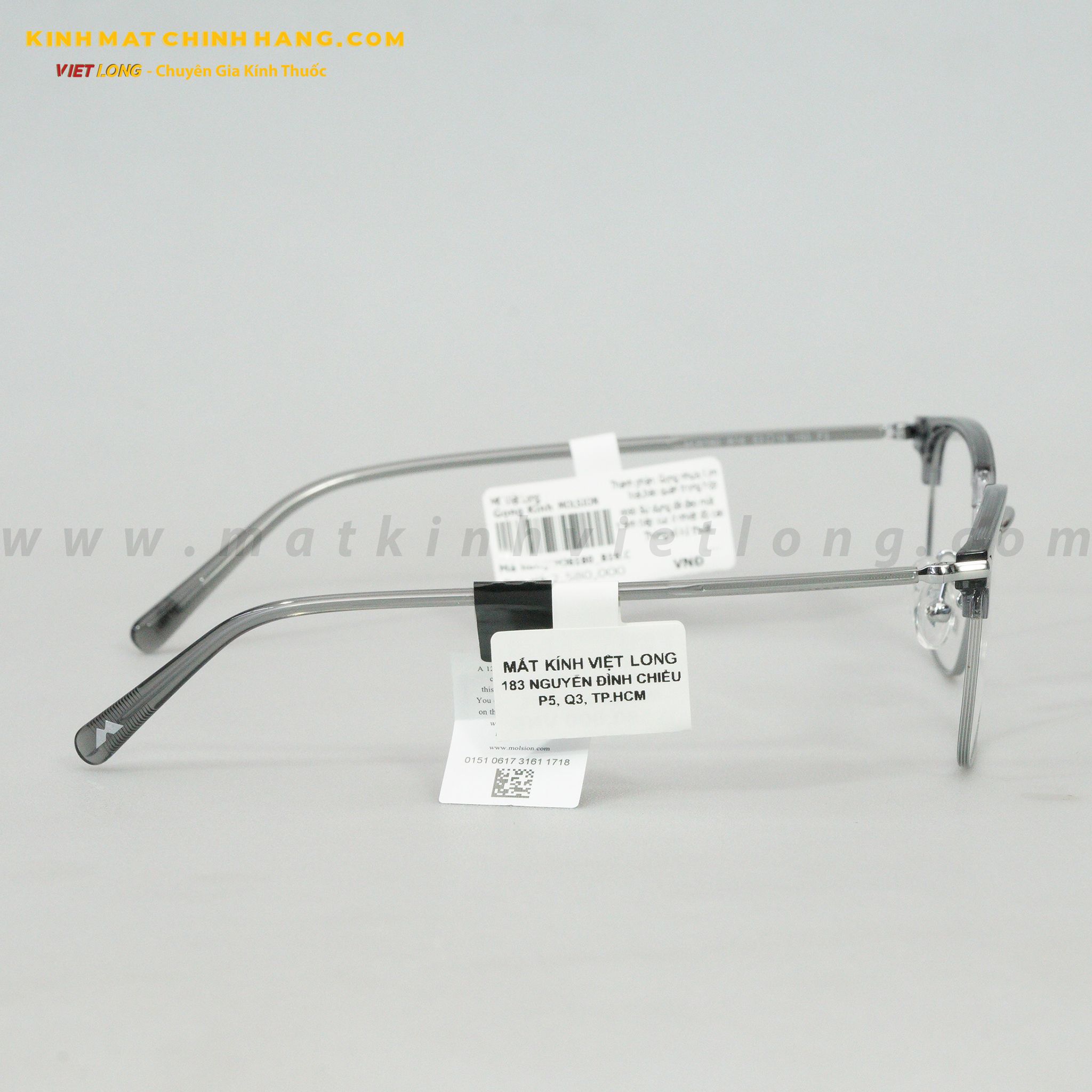 GỌNG KÍNH MOLSION MJ6180-B16 53-18