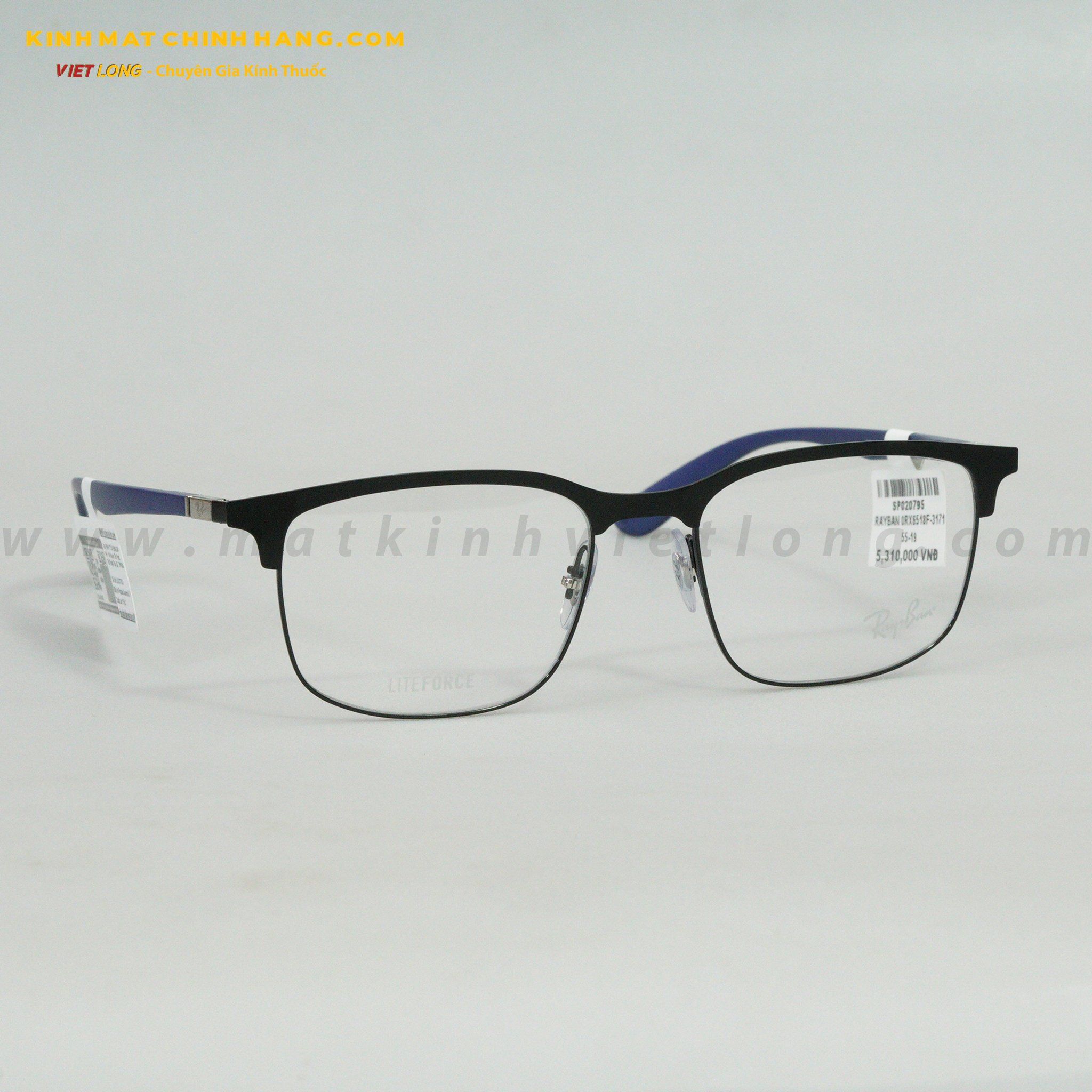 GỌNG KÍNH RAYBAN 0RX6518F-3171 55-19
