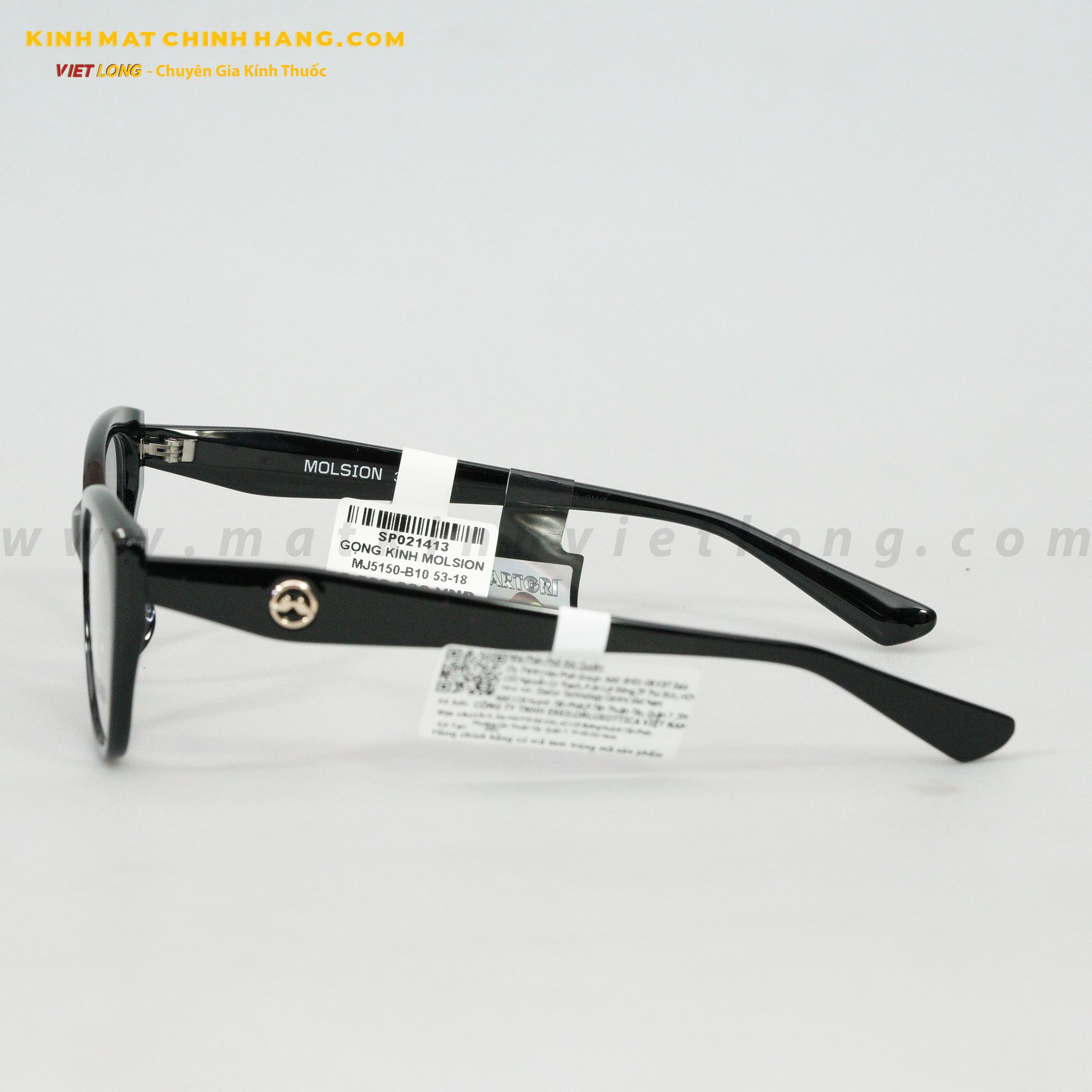 GỌNG KÍNH MOLSION MJ5150-B10 53-18