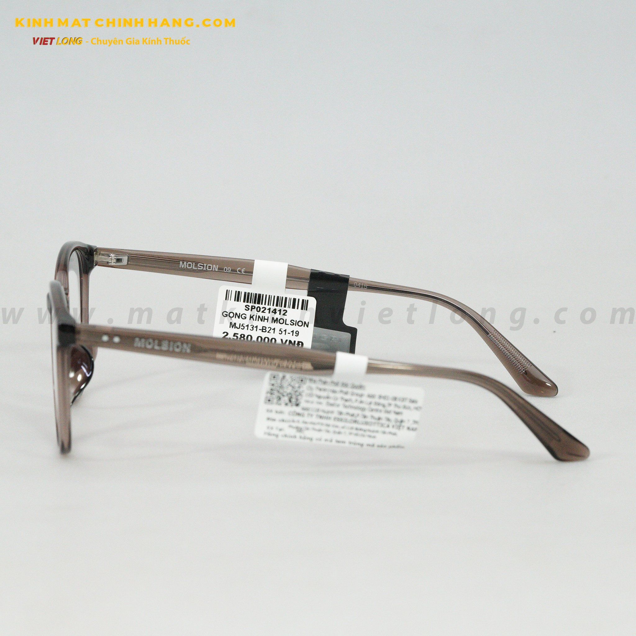 GỌNG KÍNH MOLSION MJ5131-B21 51-19