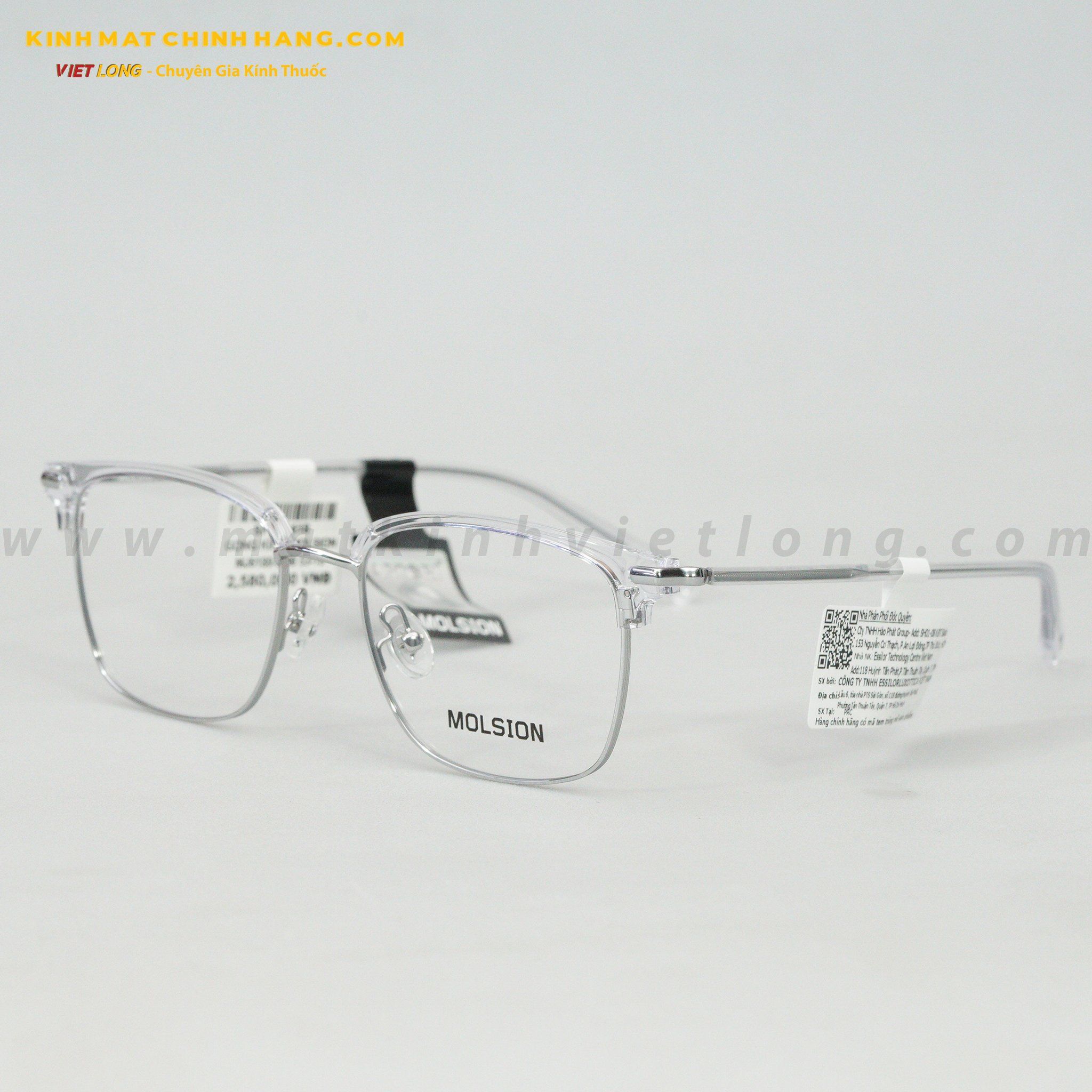 GỌNG KÍNH MOLSION MJ6180-B90 53-18