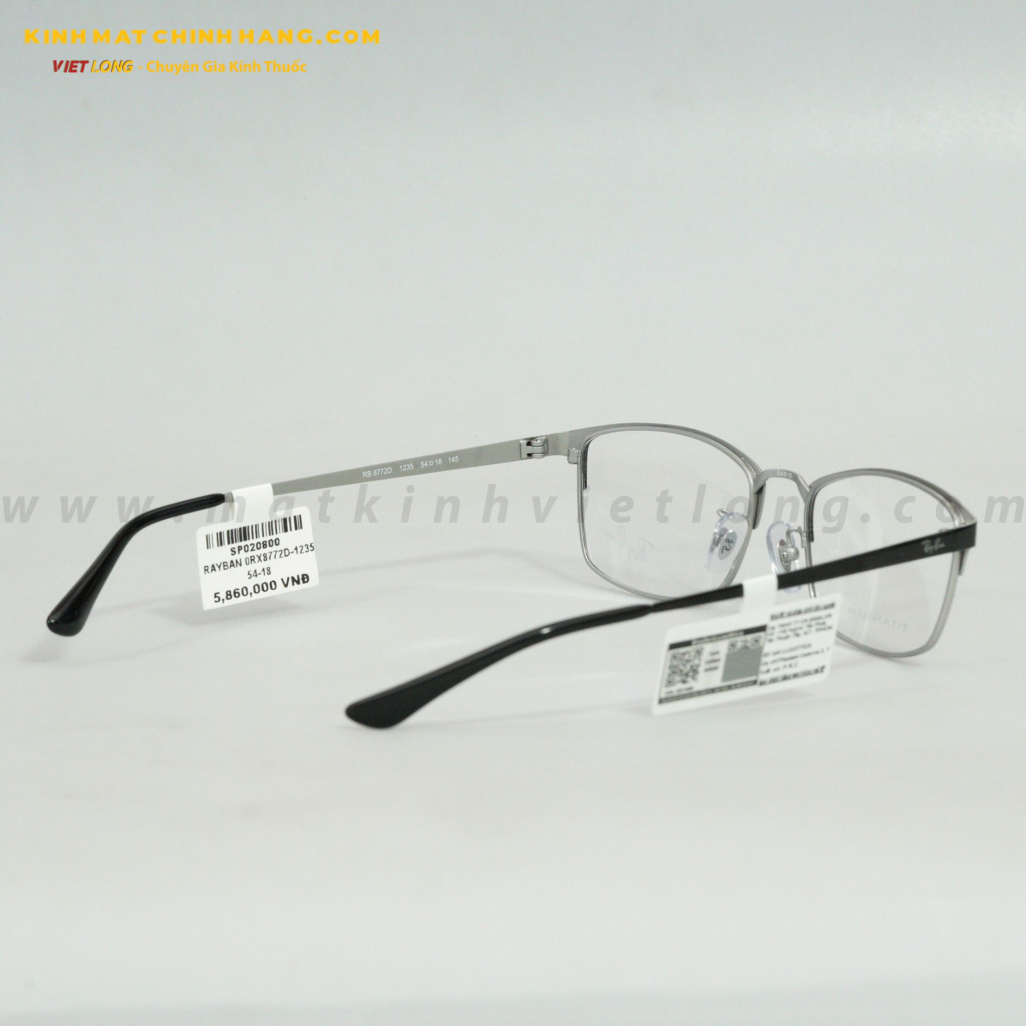 GỌNG KÍNH RAYBAN 0RX8772D-1235 54-18