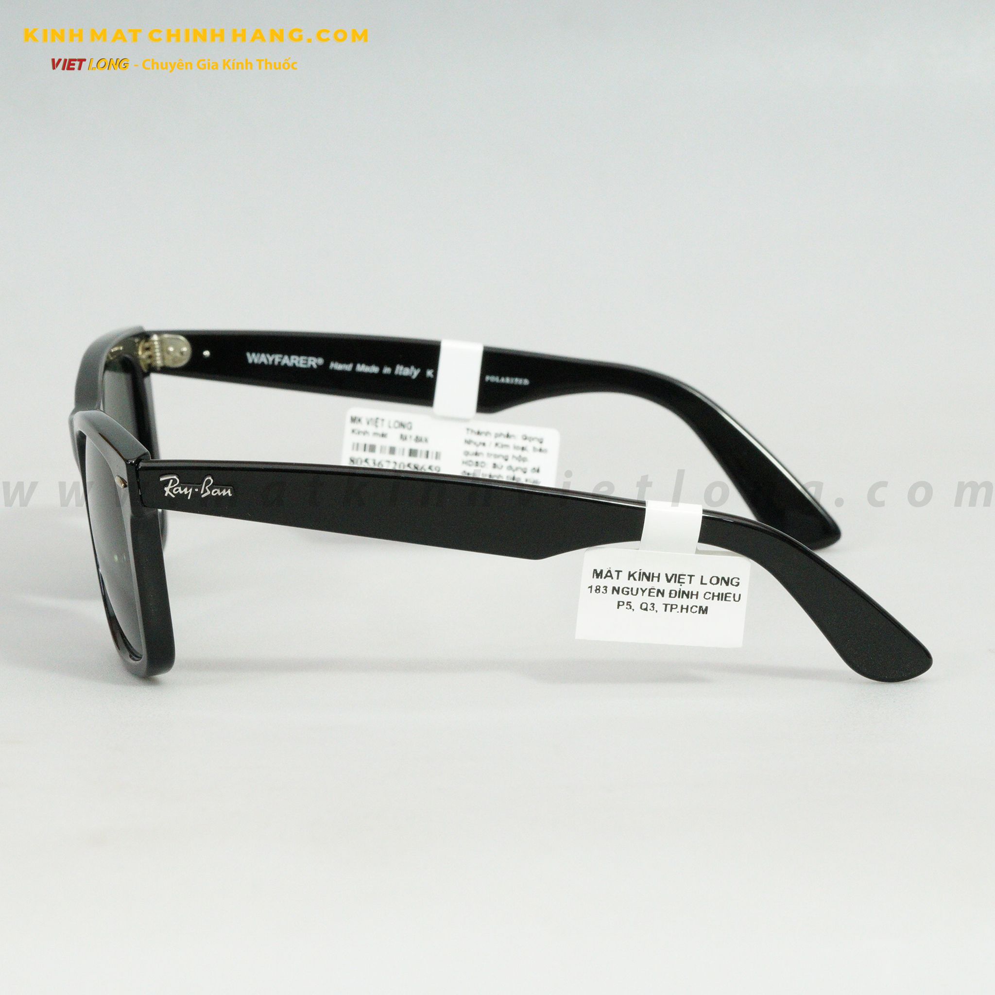 KÍNH MÁT RAYBAN RB2140F-901/58 52-22
