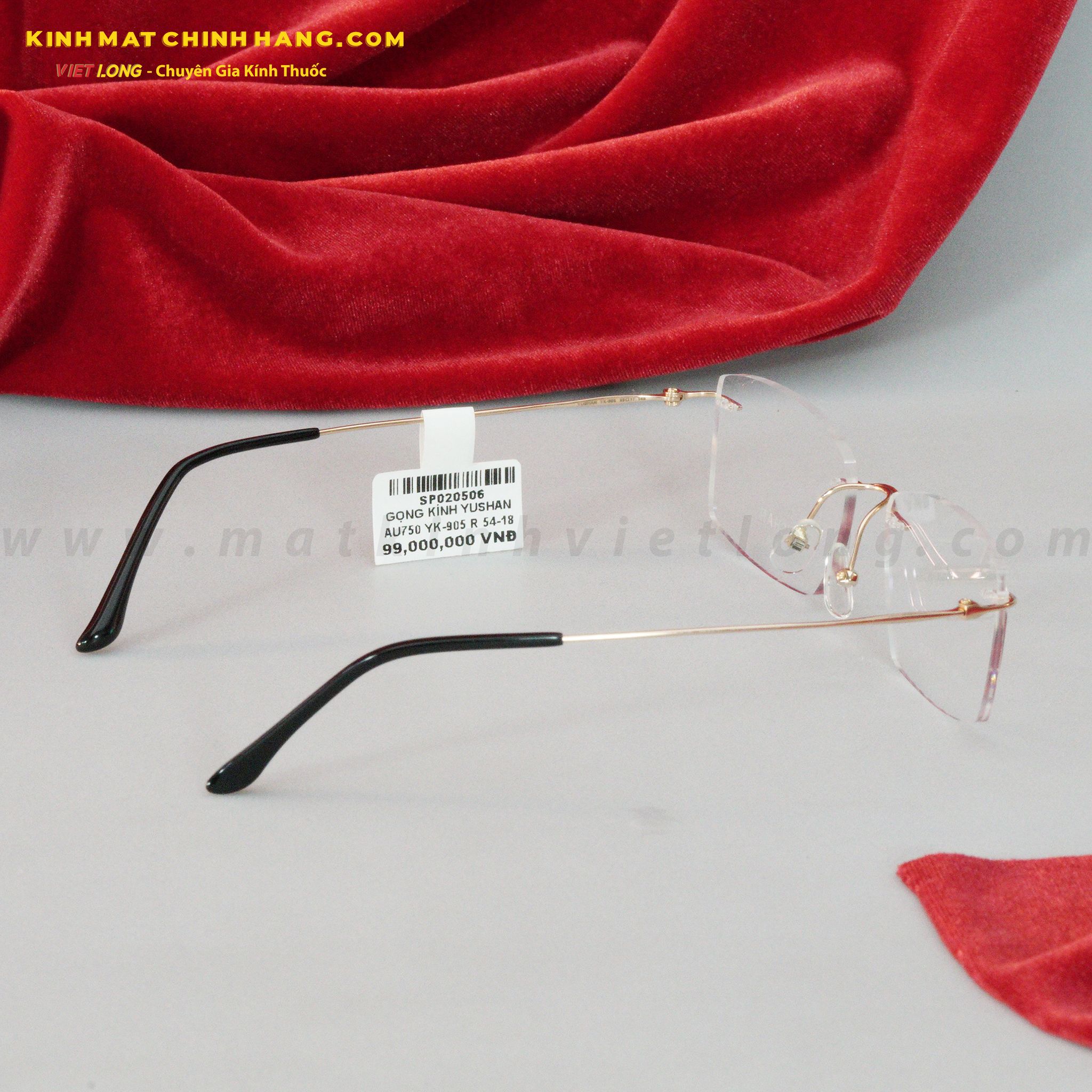 GỌNG KÍNH YUSHAN AU750 YK-905 R 54-18