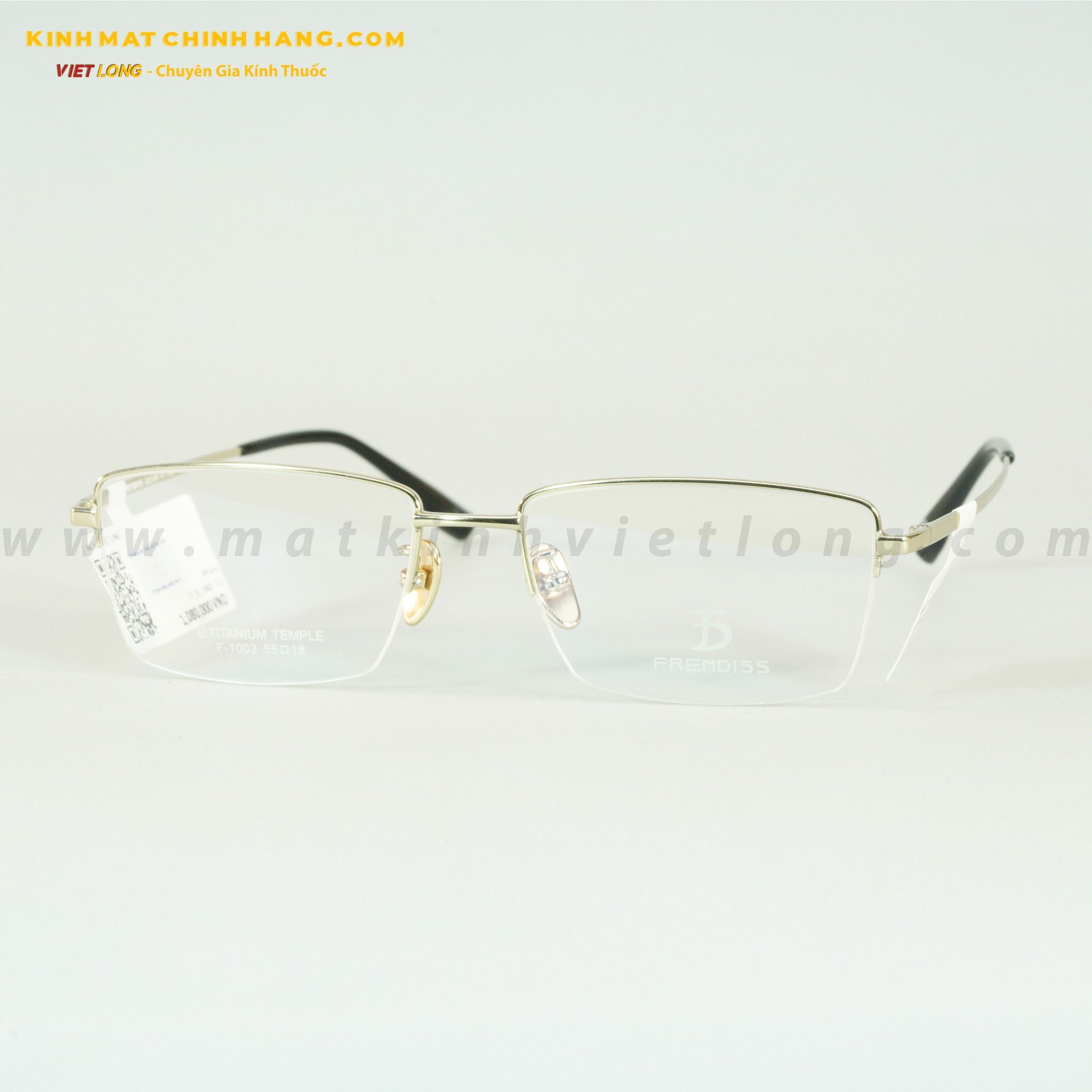 GỌNG KÍNH ONE WAY TITANIUM F1003-C1 55-18