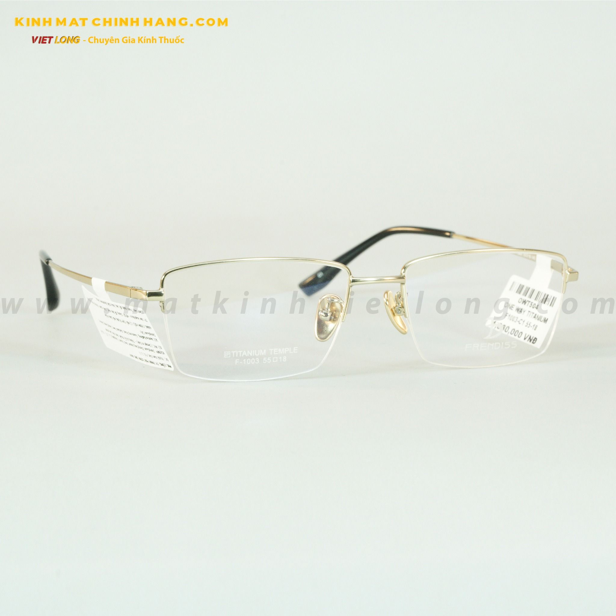 GỌNG KÍNH ONE WAY TITANIUM F1003-C1 55-18