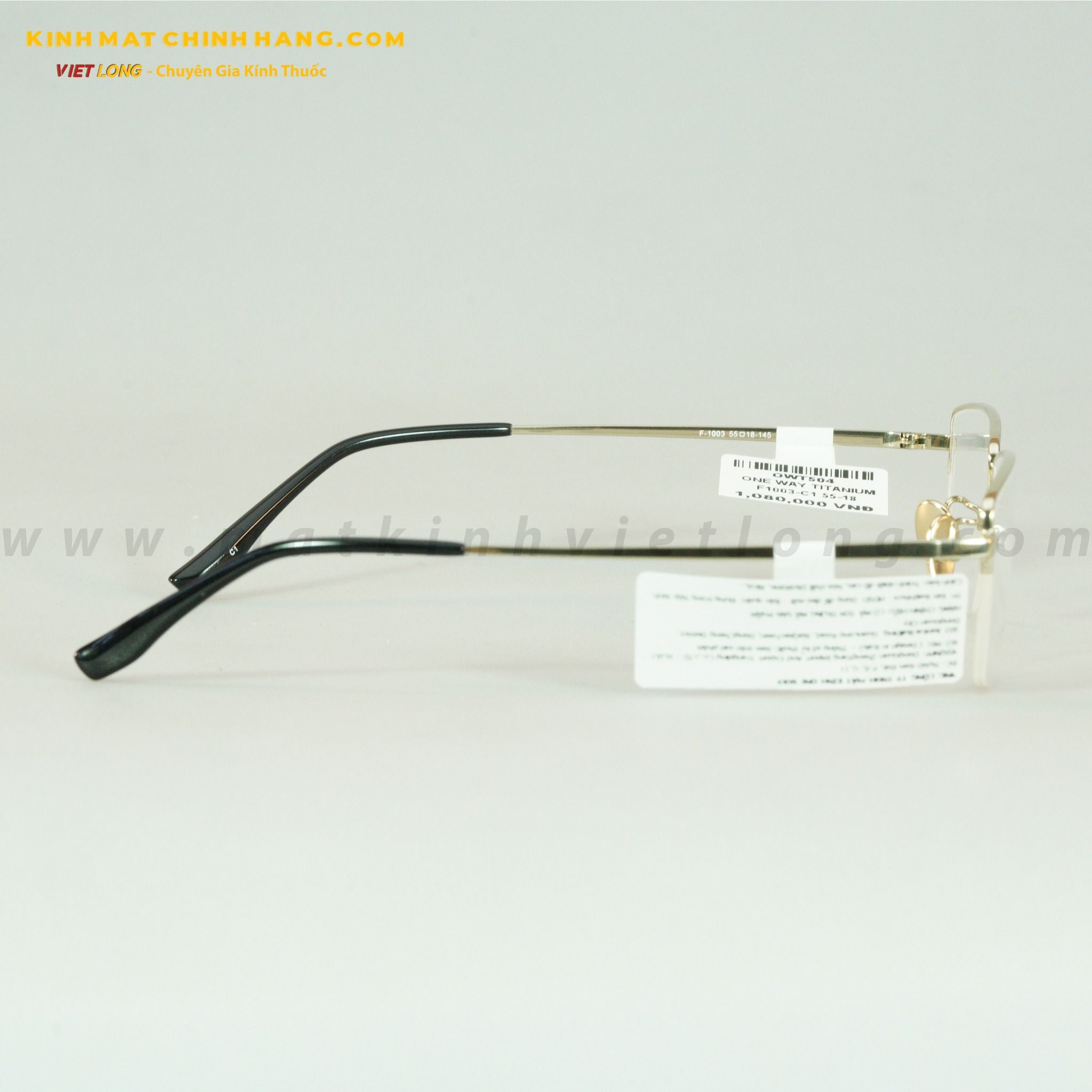 GỌNG KÍNH ONE WAY TITANIUM F1003-C1 55-18