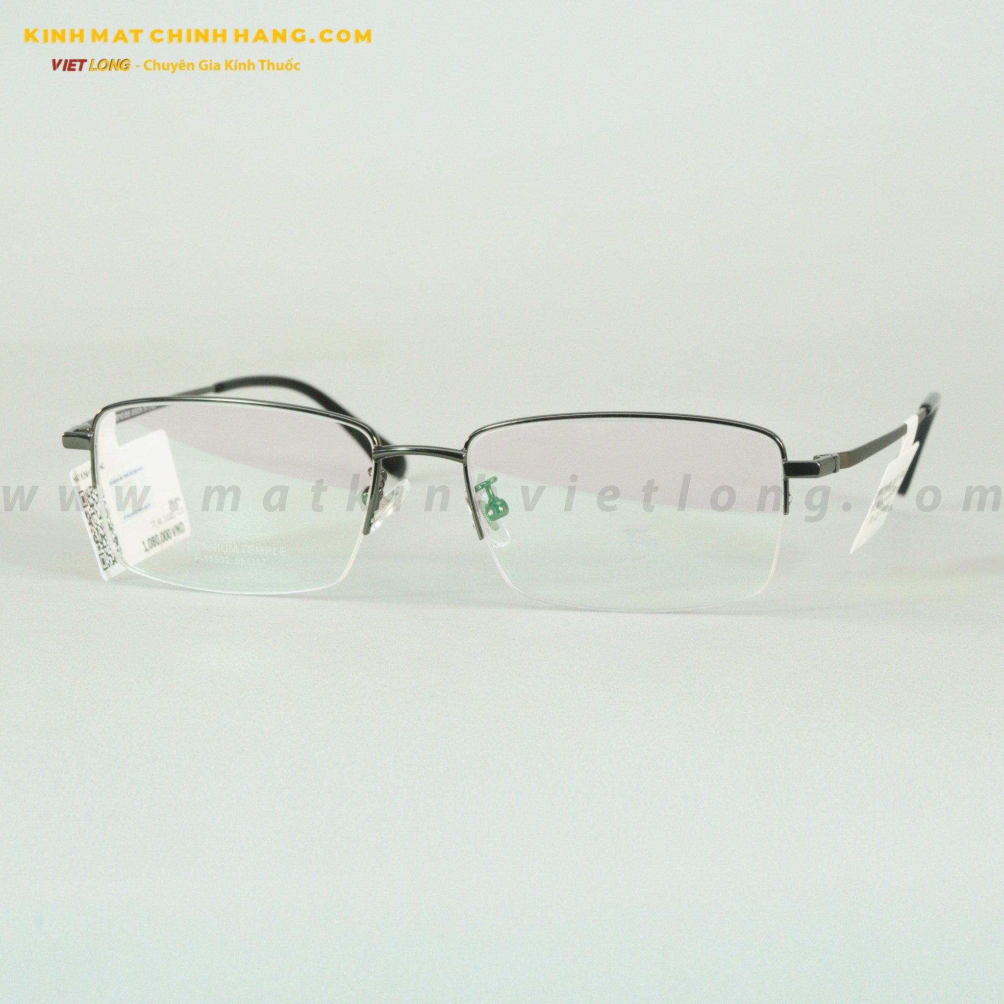 GỌNG KÍNH ONE WAY TITANIUM F11532-C3 55-17