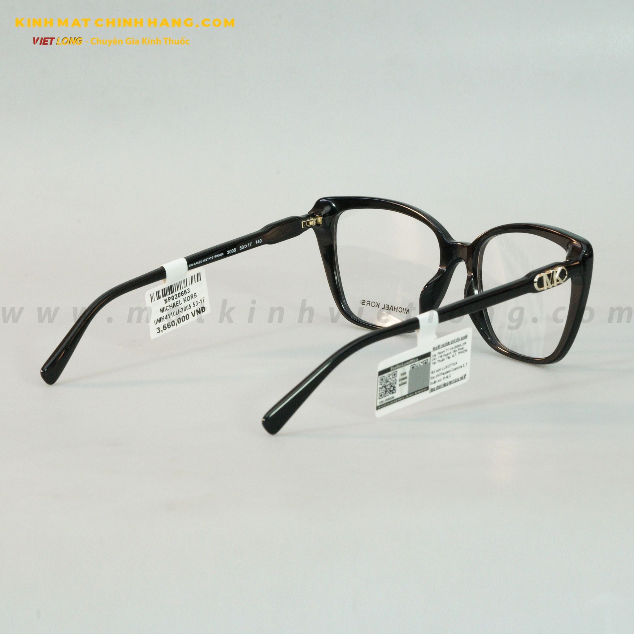 GỌNG KÍNH MICHAEL KORS 0MK4110U-3005 53-17