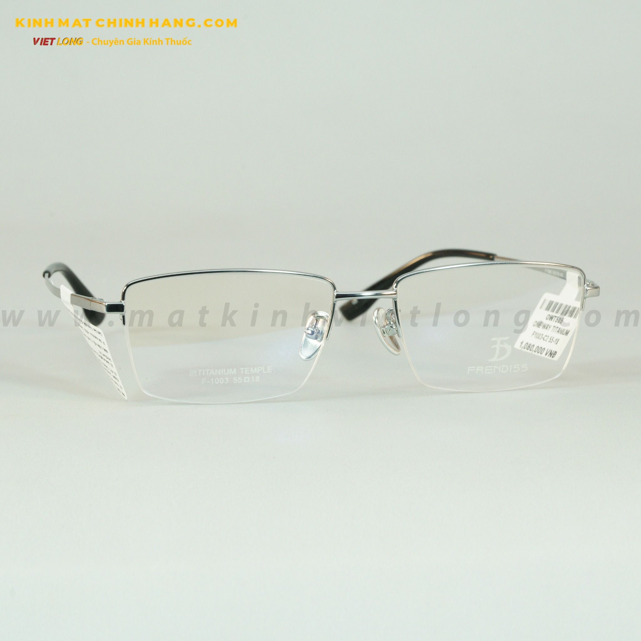 GỌNG KÍNH ONE WAY TITANIUM F1003-C2 55-18
