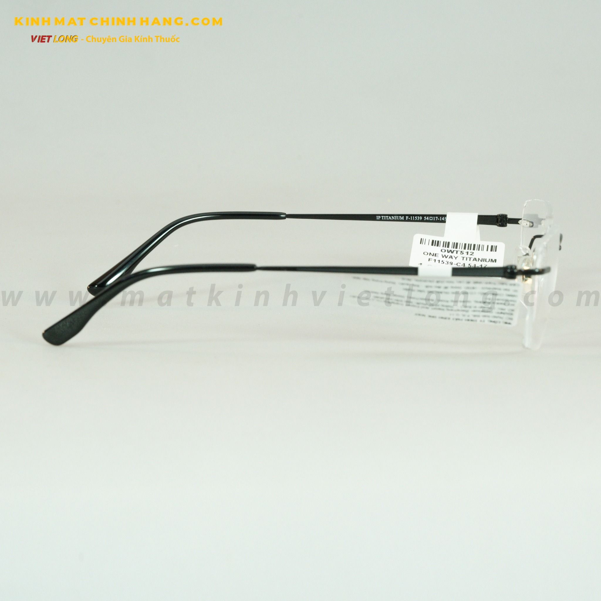 GỌNG KÍNH ONE WAY TITANIUM F11539-C4 54-17
