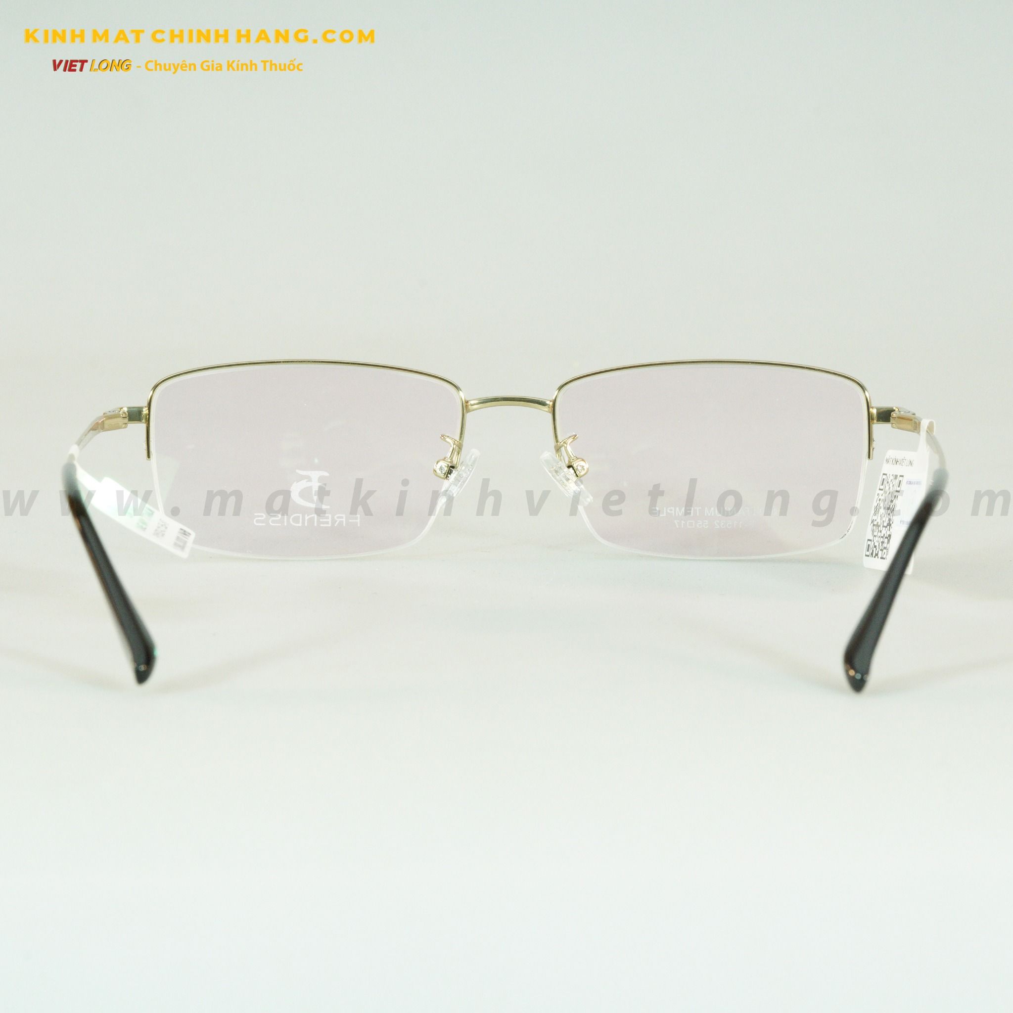  GỌNG KÍNH ONE WAY TITANIUM F11532-C1 55-17 