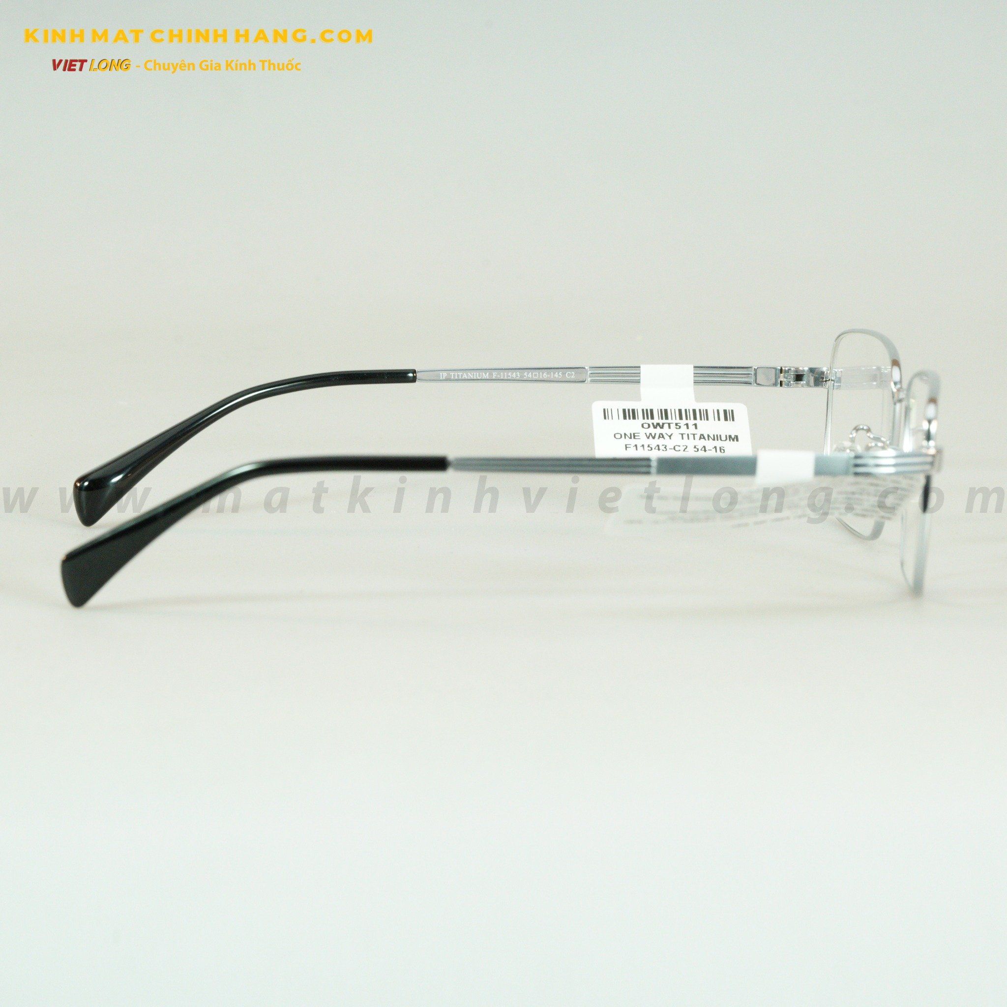 GỌNG KÍNH ONE WAY TITANIUM F11543-C2 54-16