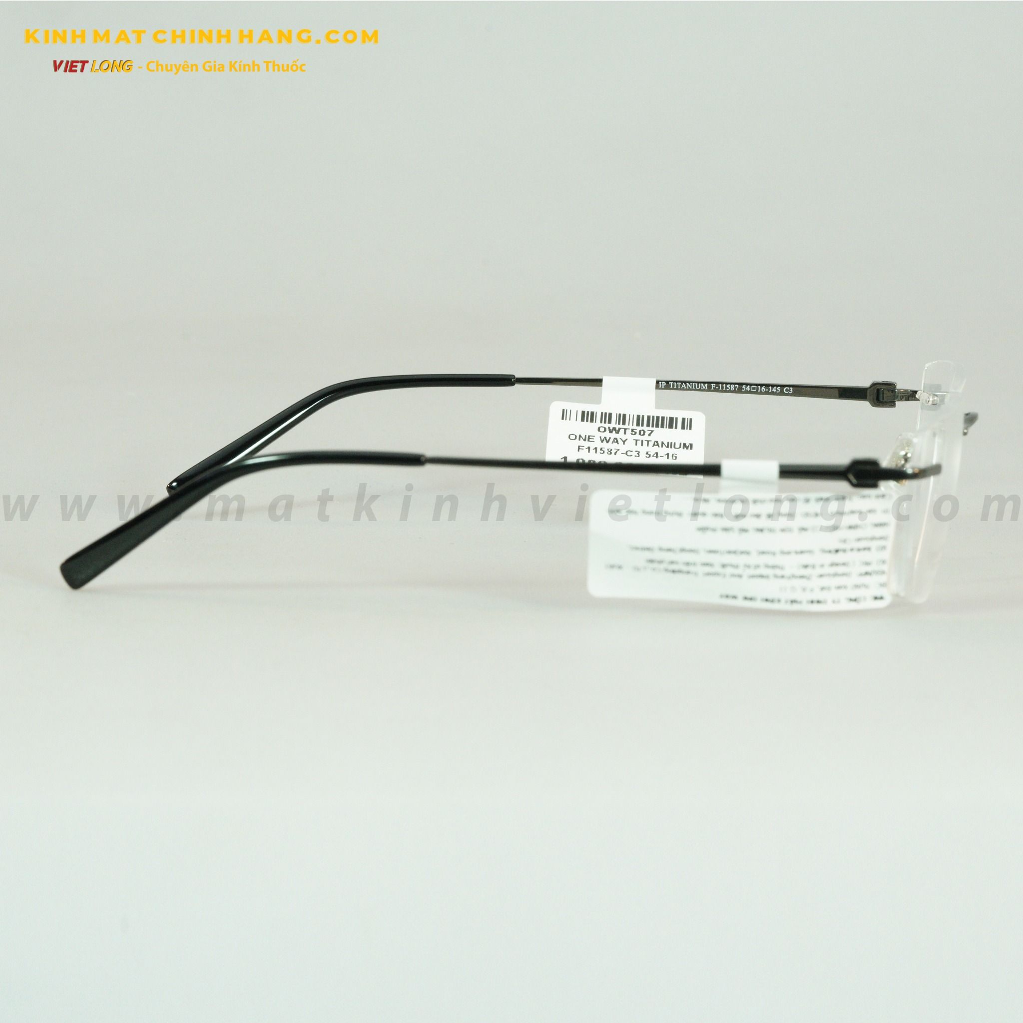 GỌNG KÍNH ONE WAY TITANIUM F11587-C3 54-16
