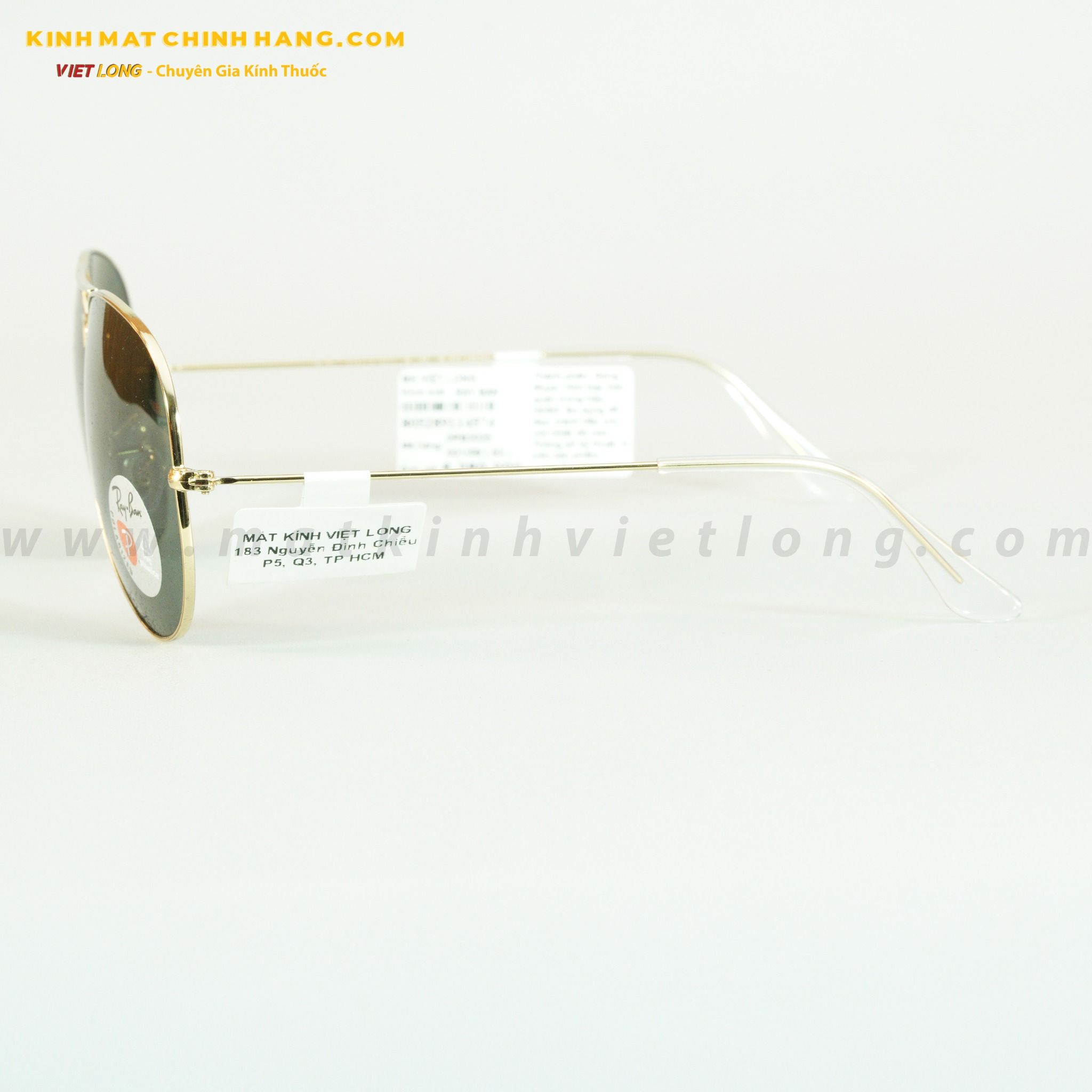 KÍNH MÁT RAYBAN 0RB3025-001/58 52-14