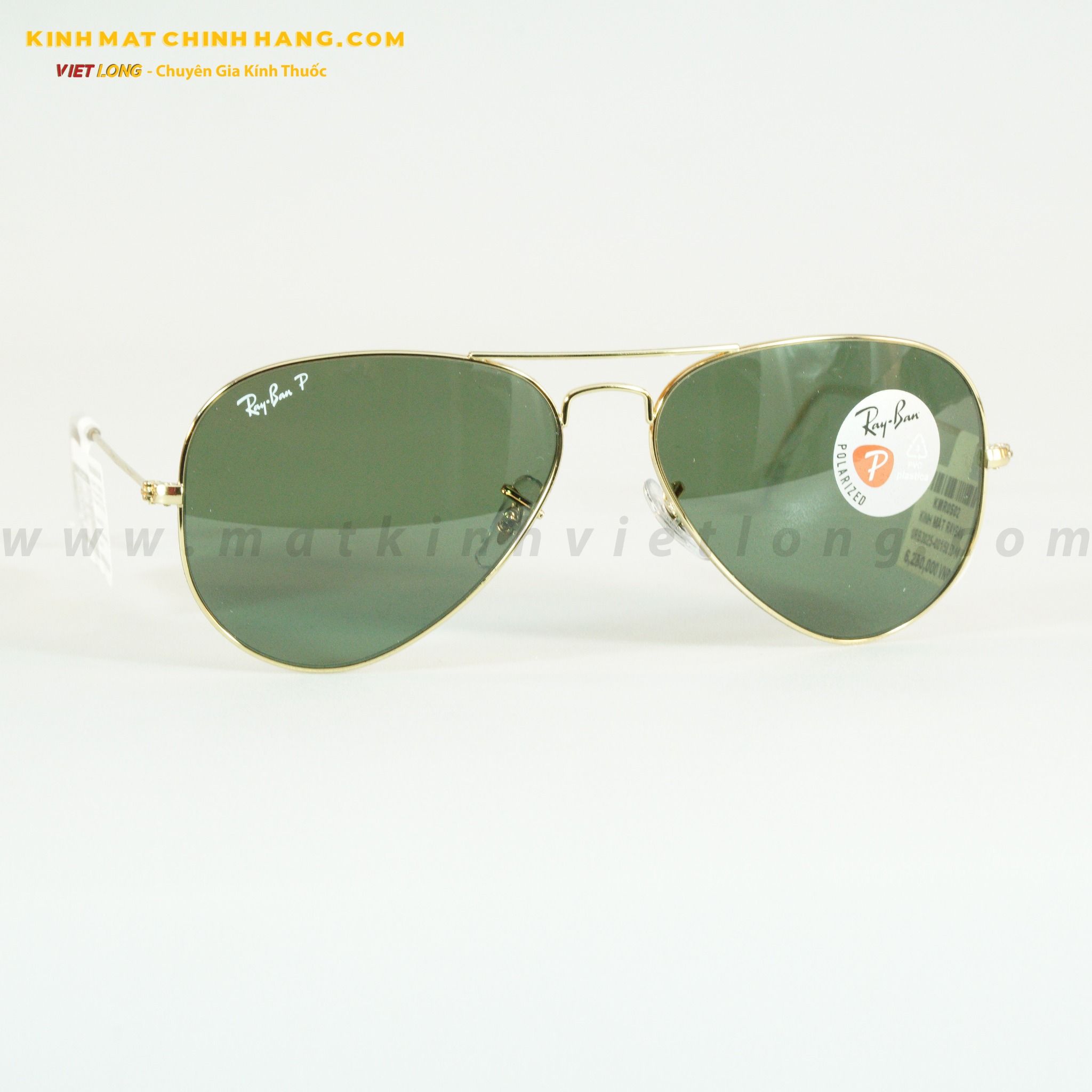 KÍNH MÁT RAYBAN 0RB3025-001/58 58-14