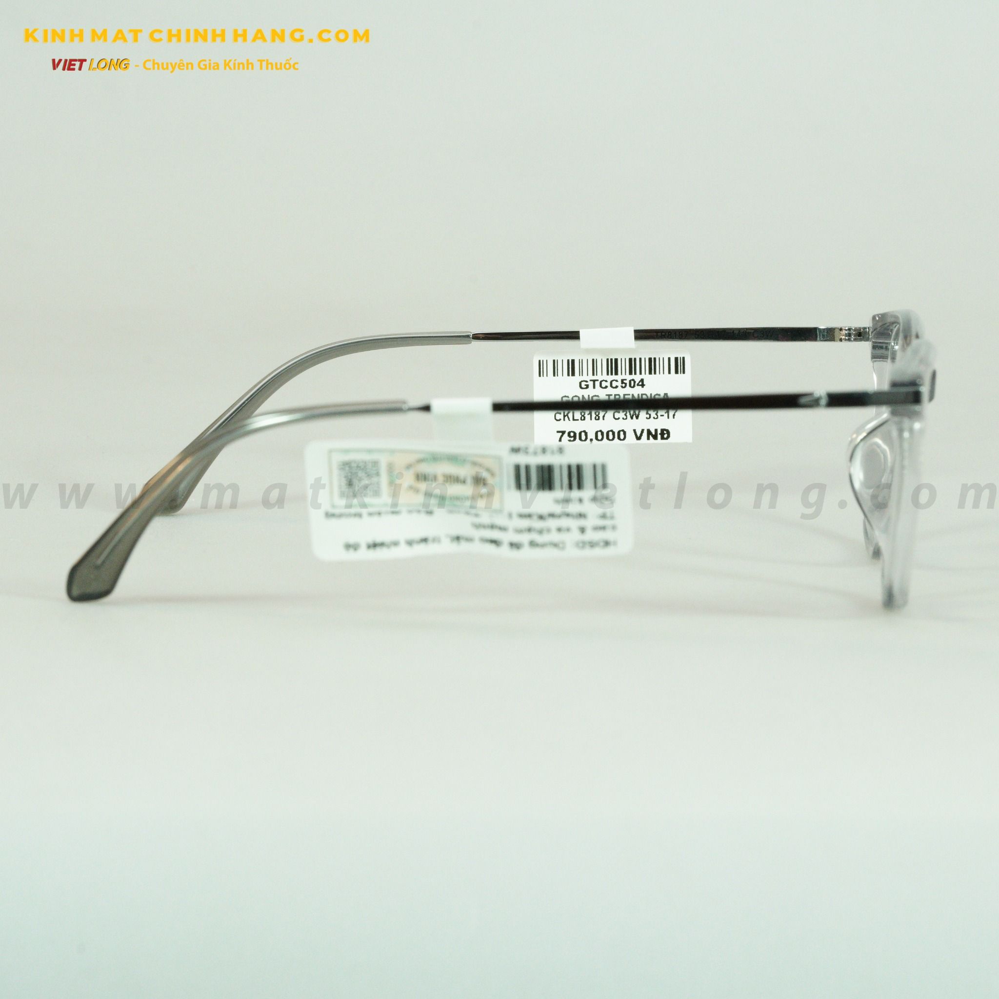 GỌNG TRENDICA CKL8187 C1G 53-17
