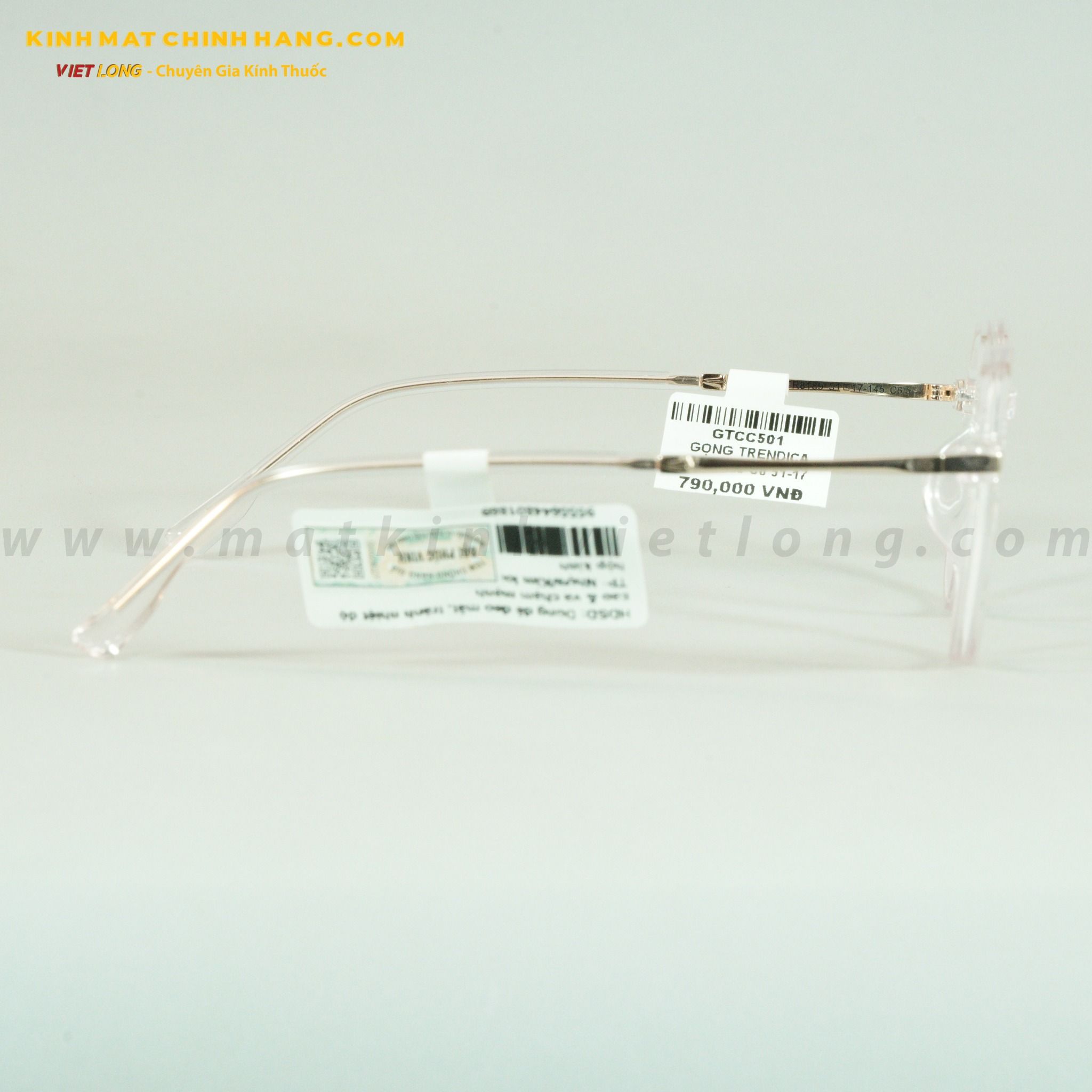  GỌNG TRENDICA CKL8189 C6 51-17 