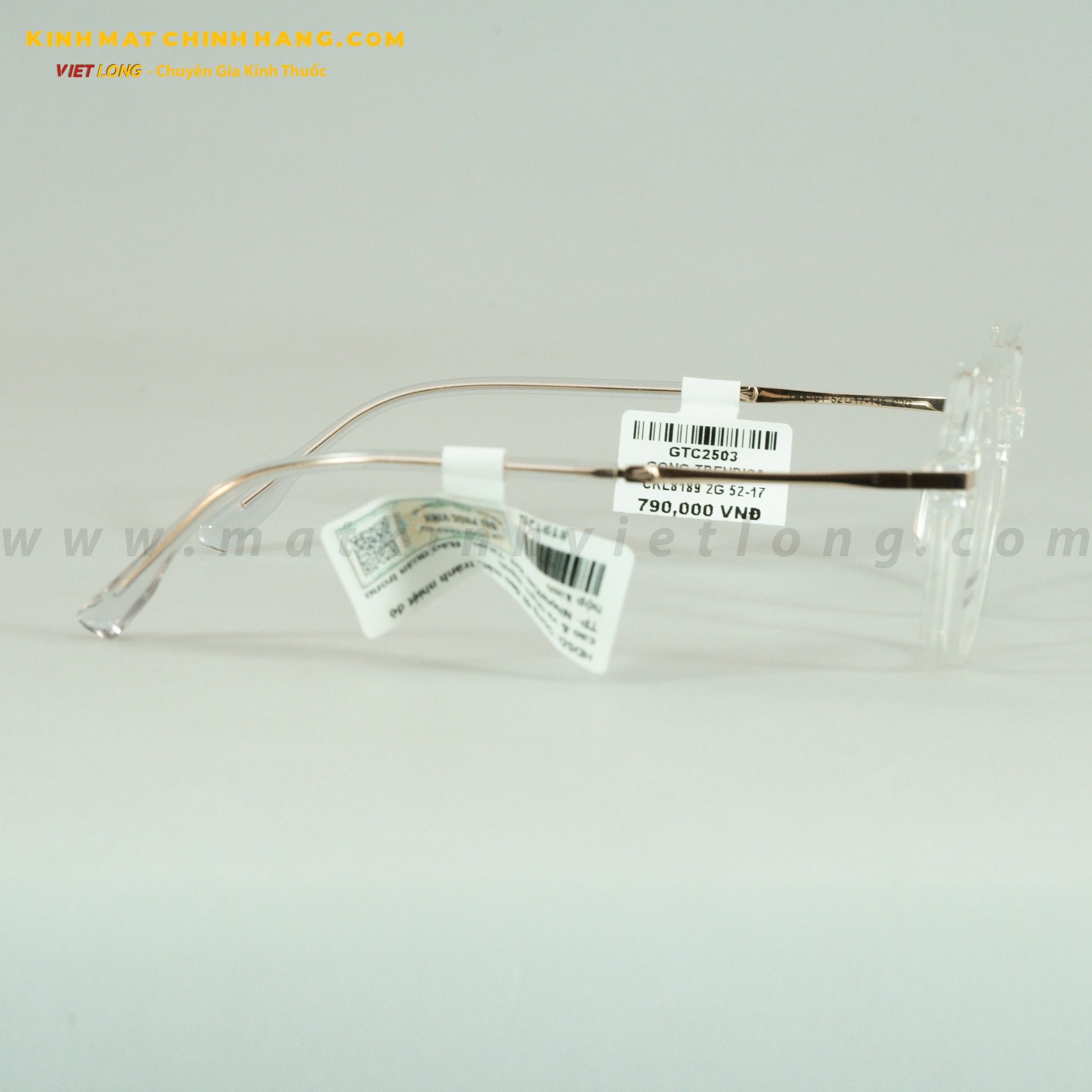 GỌNG TRENDICA CKL8187 C01 53-17