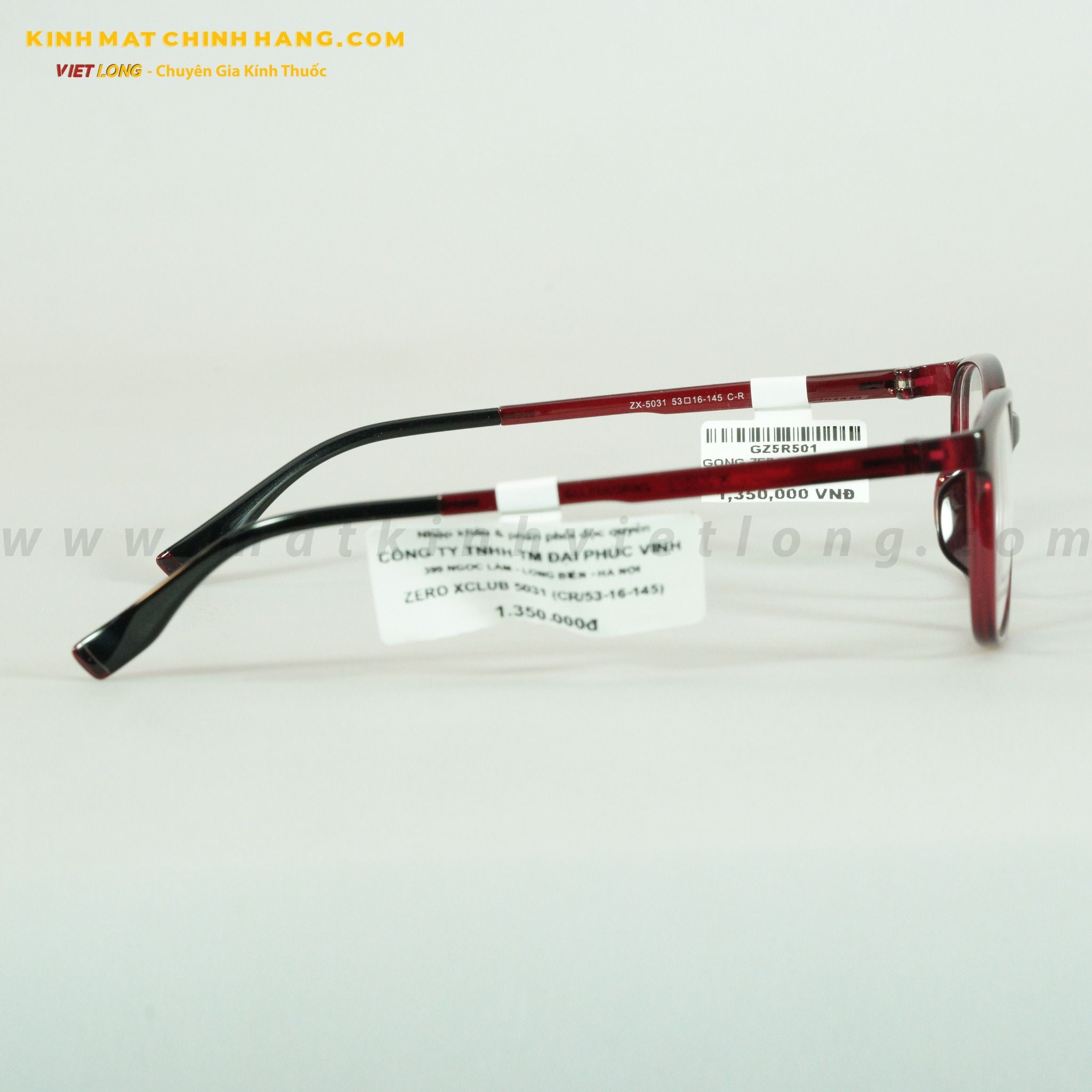 GỌNG ZEROCLUB 5031 R 53-16