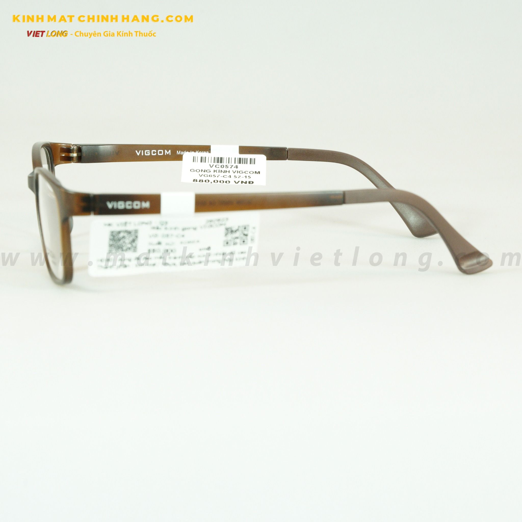 GỌNG KÍNH VIGCOM VG057-C4 52-15