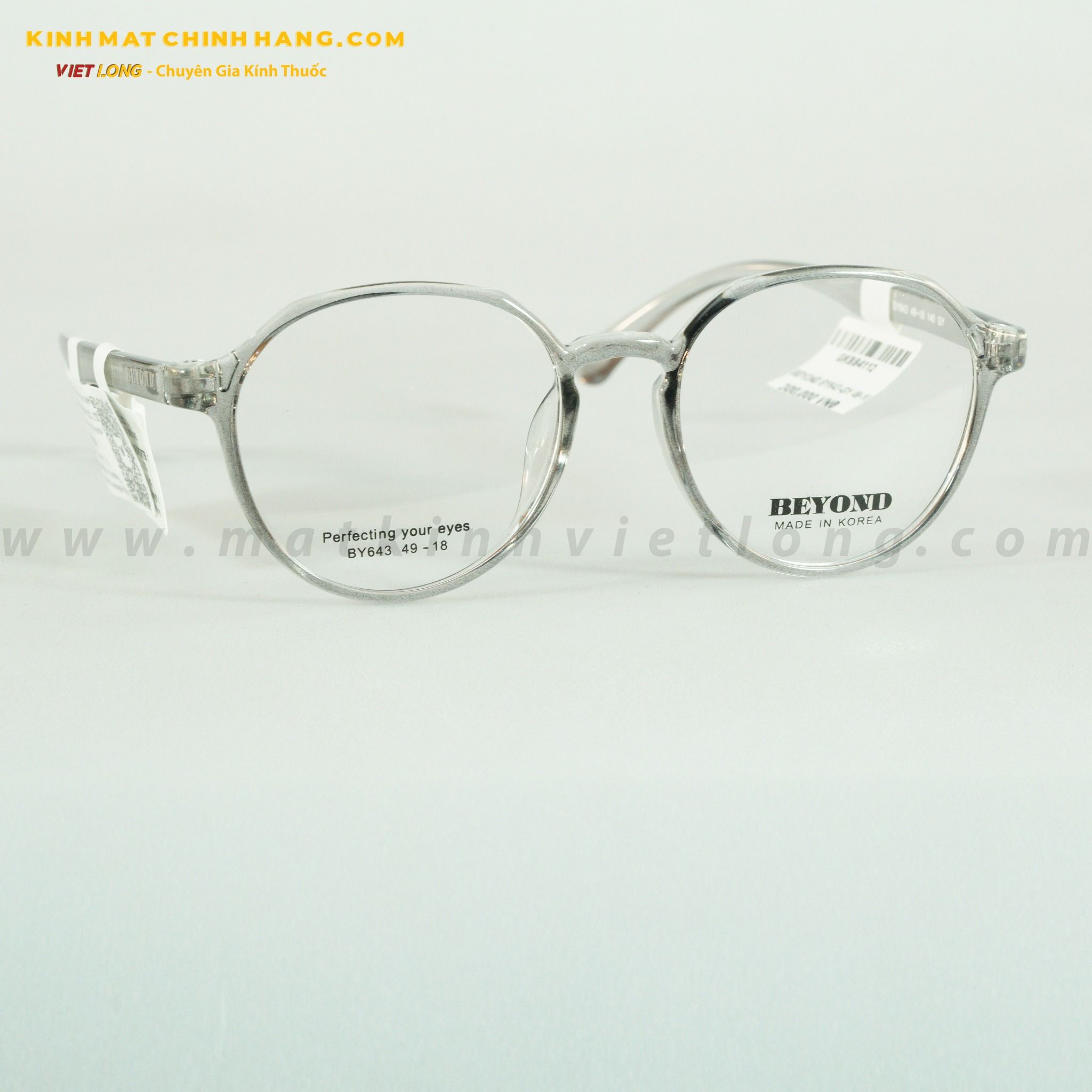 GỌNG KÍNH BEYOND BY643-GY 49-18