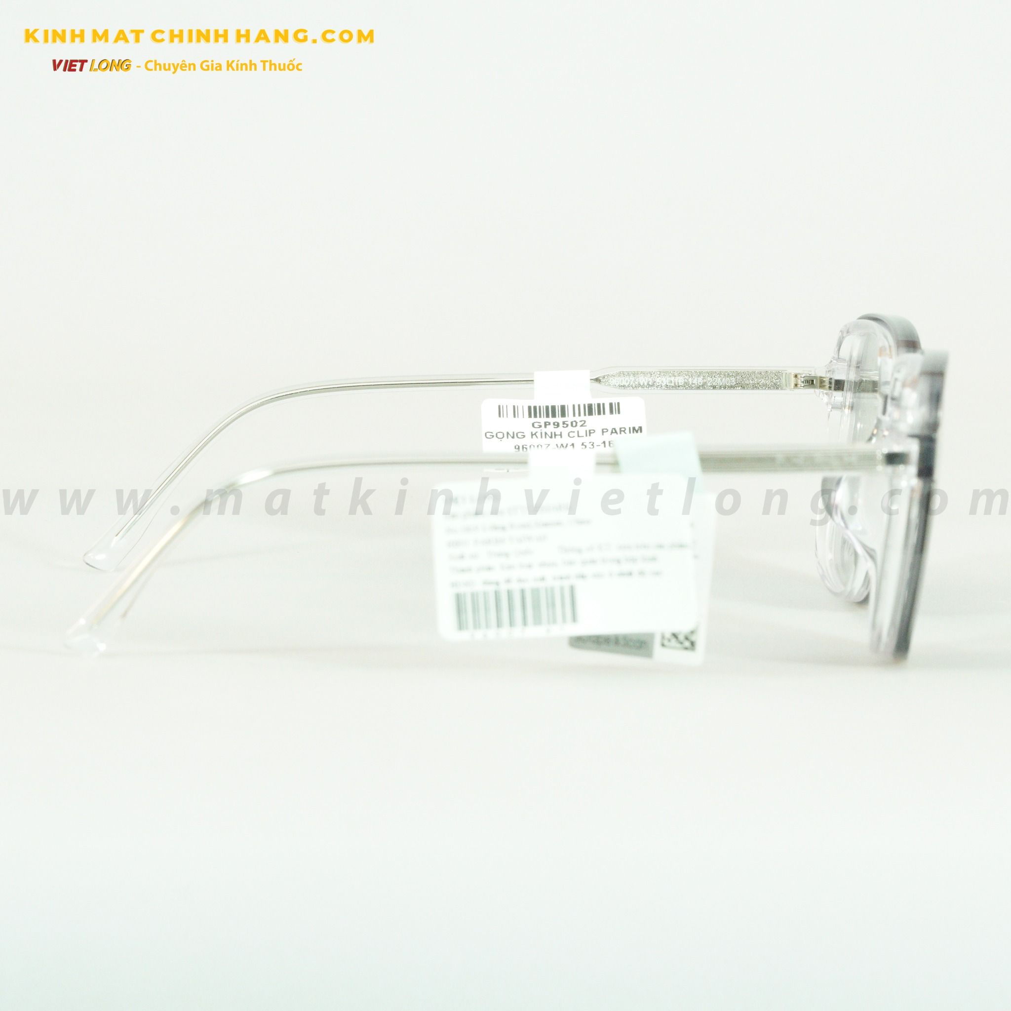 GỌNG KÍNH CLIP PARIM 96007-W1 53-16