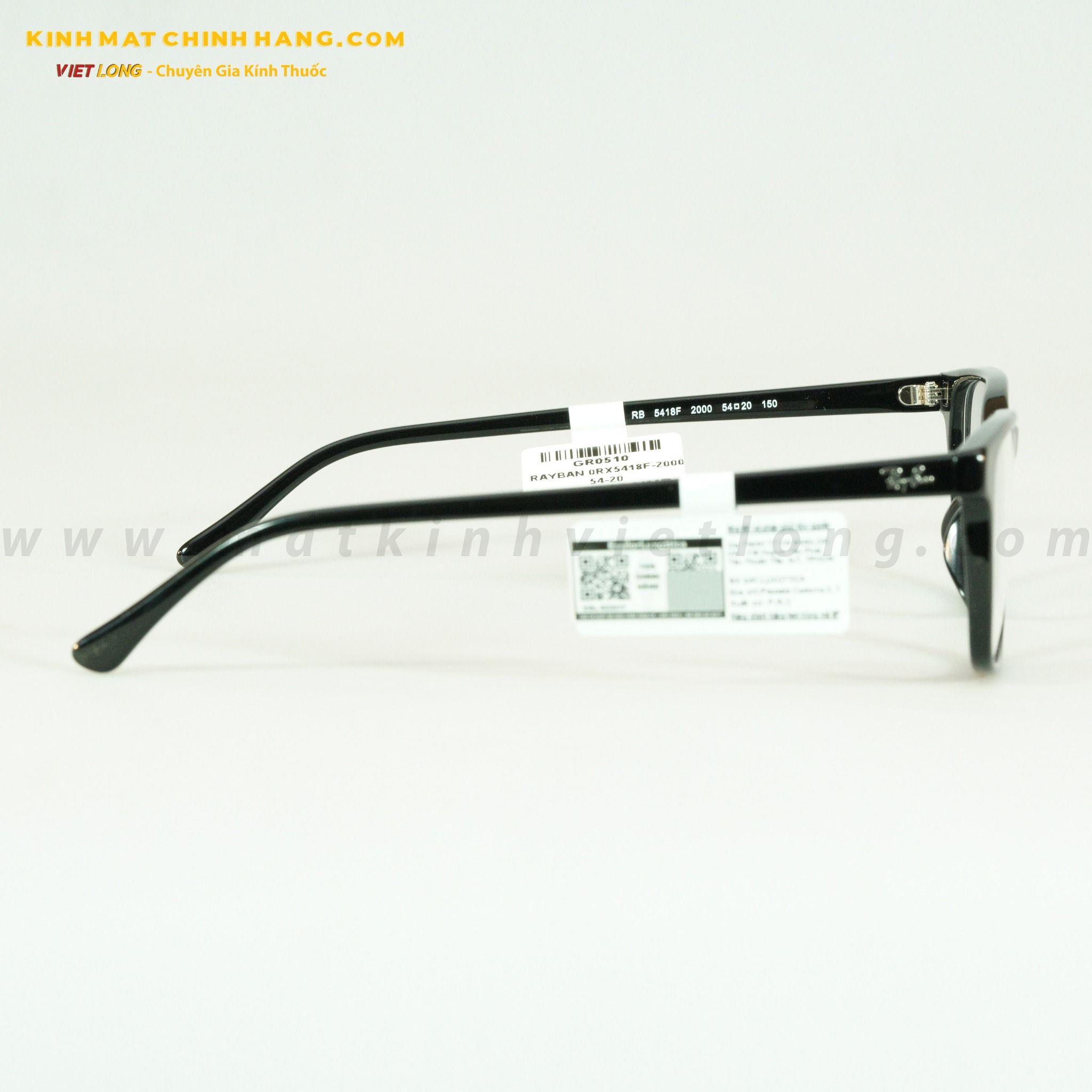 GỌNG KÍNH RAYBAN 0RX5418F-2000 54-20