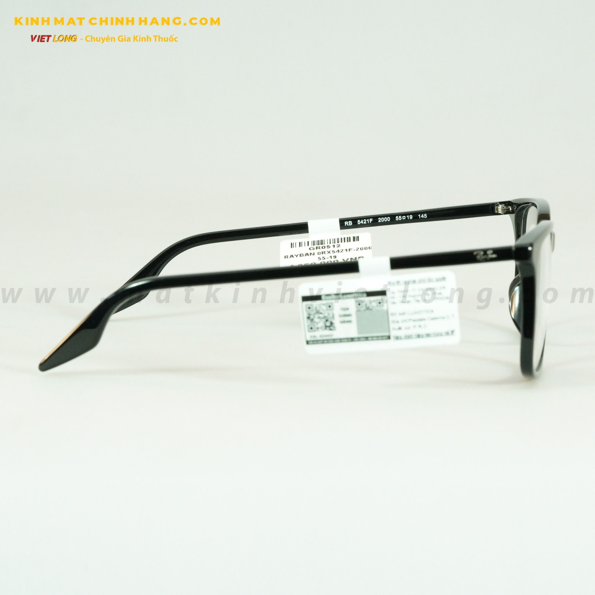 GỌNG KÍNH RAYBAN 0RX5421F-2000 55-19