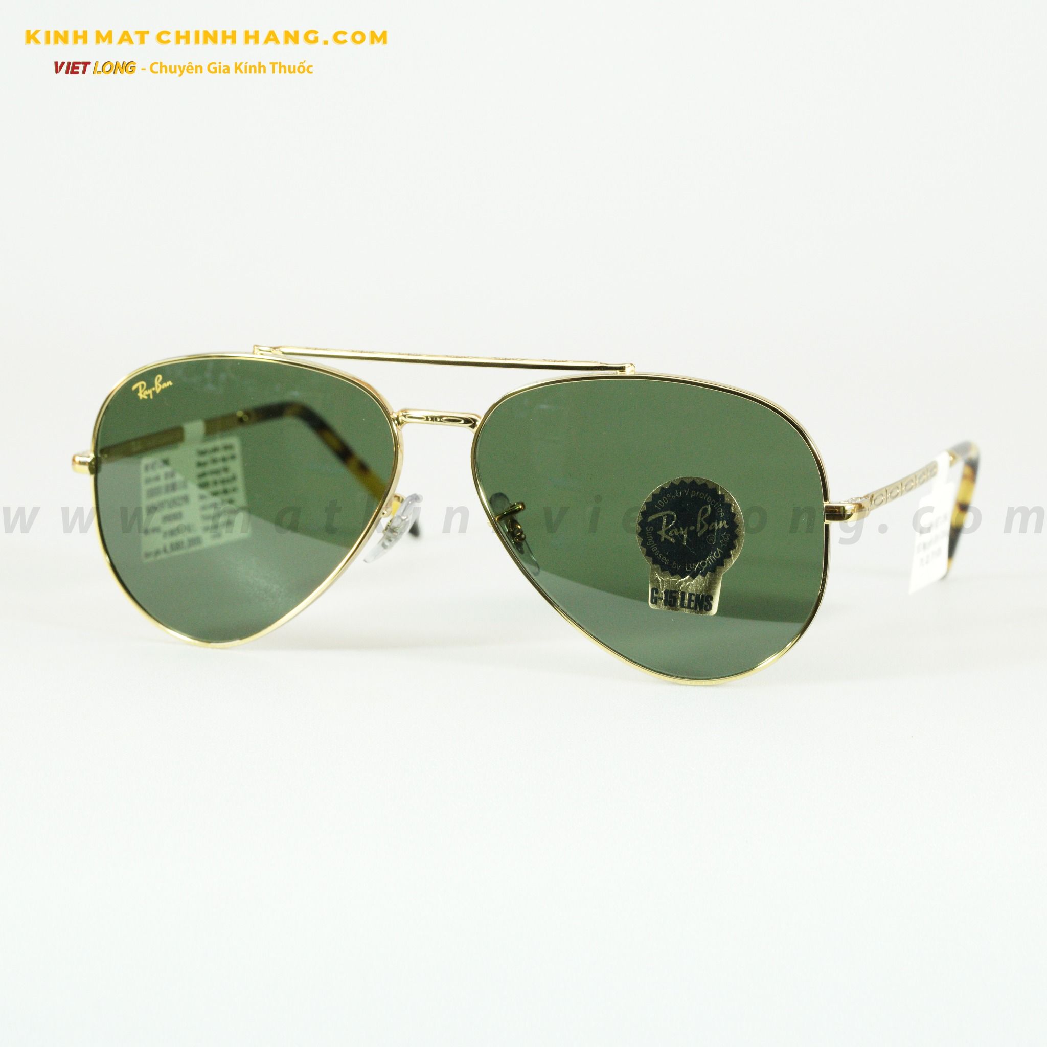 KÍNH MÁT RAYBAN 0RB3625-919631 62-14