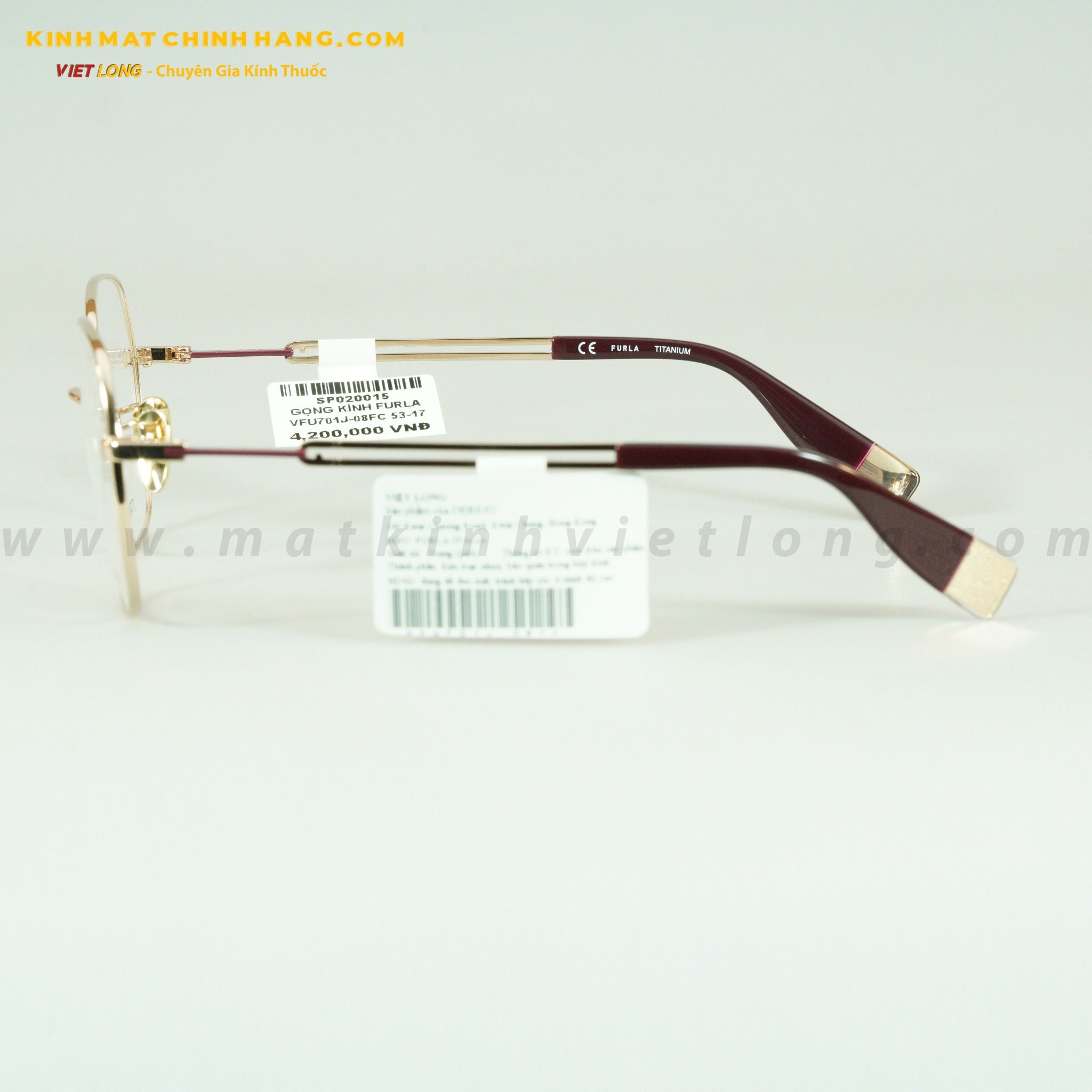 GỌNG KÍNH FURLA VFU701J-08FC 53-17