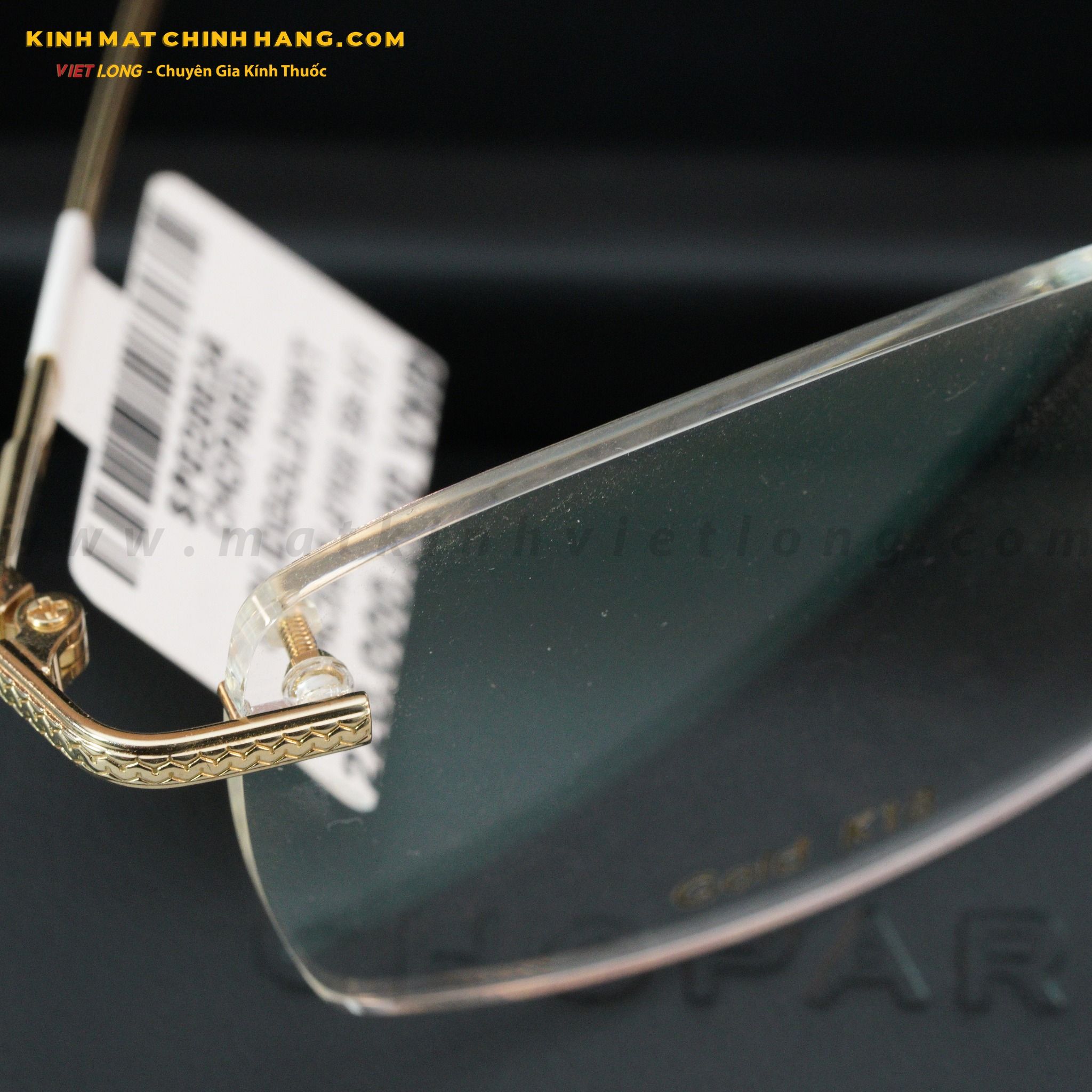 GỌNG KÍNH CHOPARD SOLID GOLD 18KT VCHC59K-0100 56-17