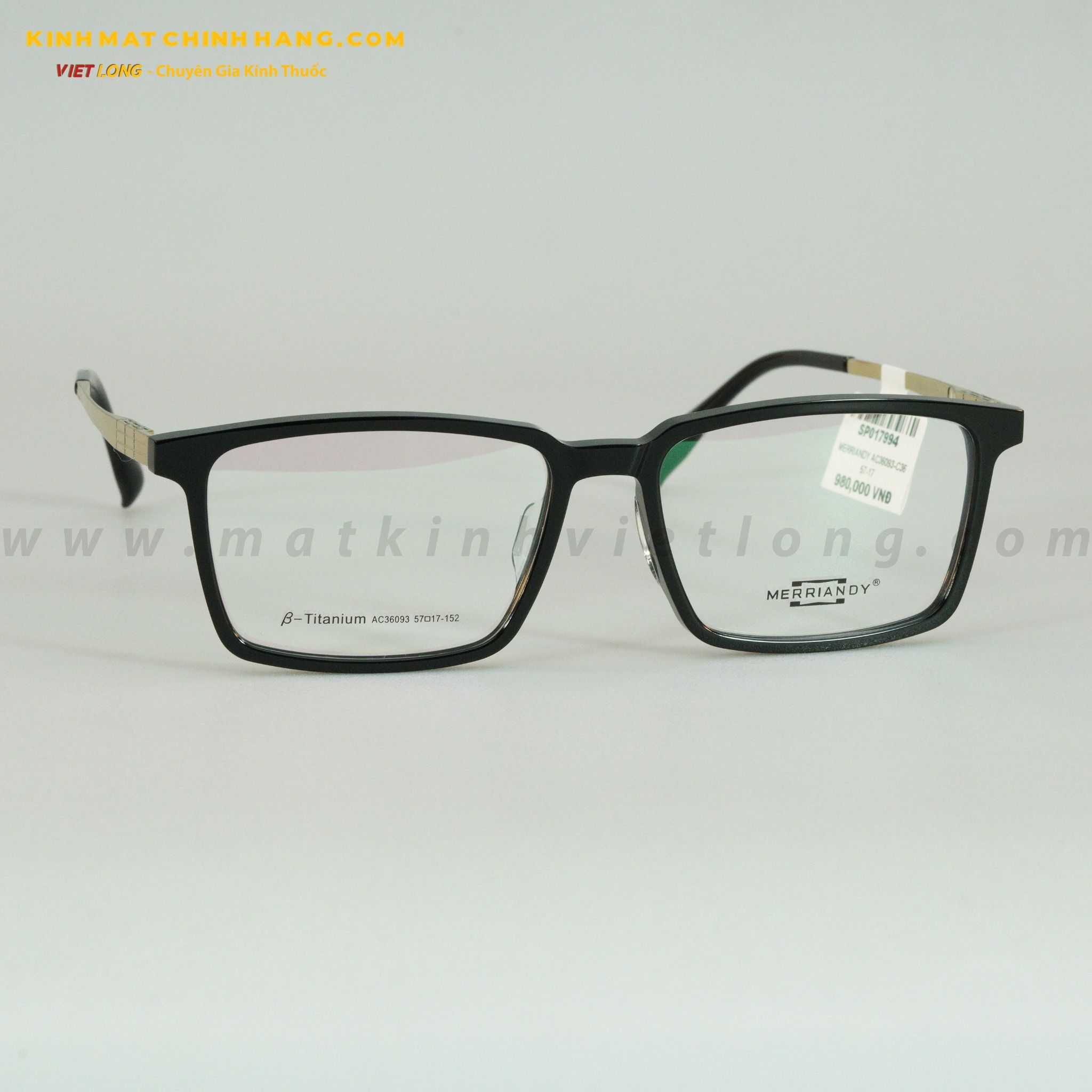 GỌNG KÍNH MERRIANDY AC36093-C36 57-17