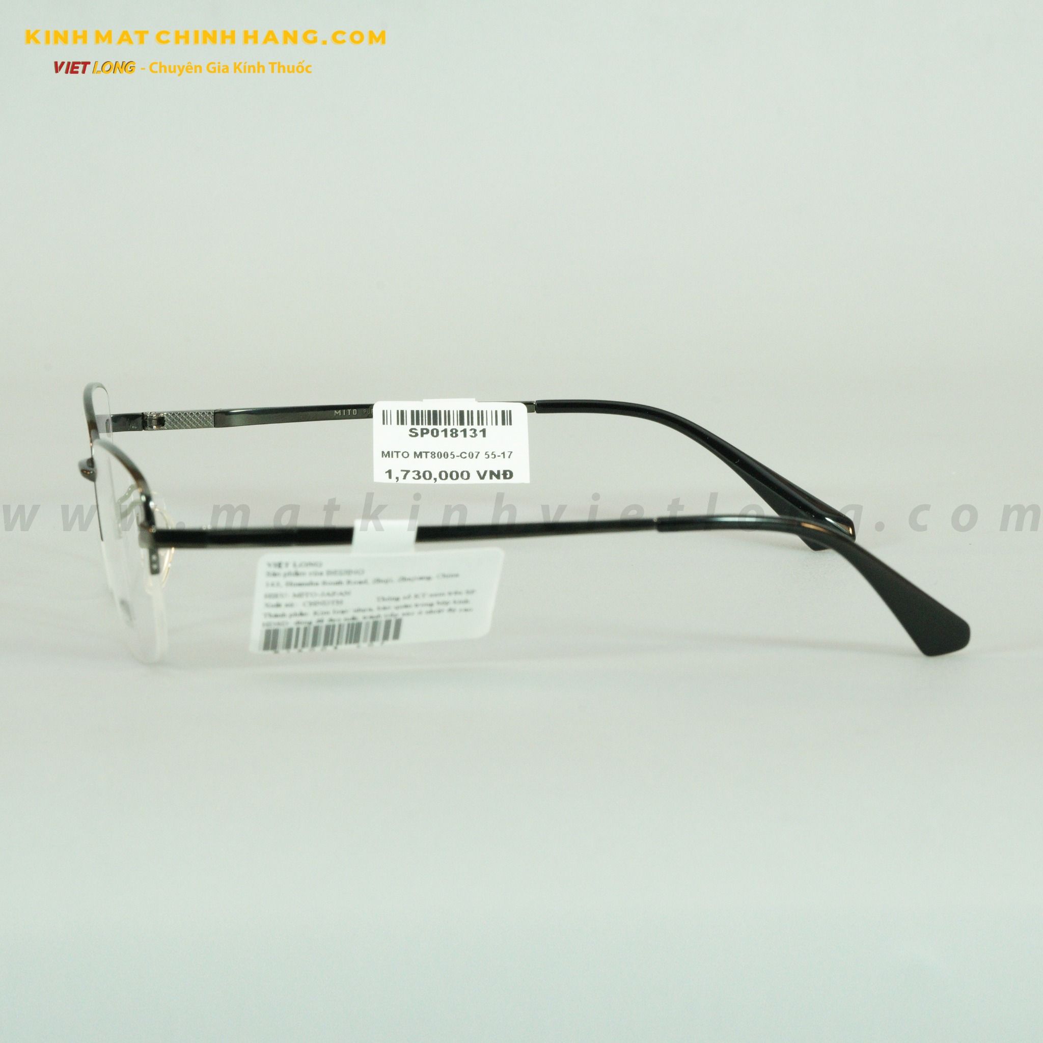 GỌNG KÍNH MITO MT8005-C07 55-17