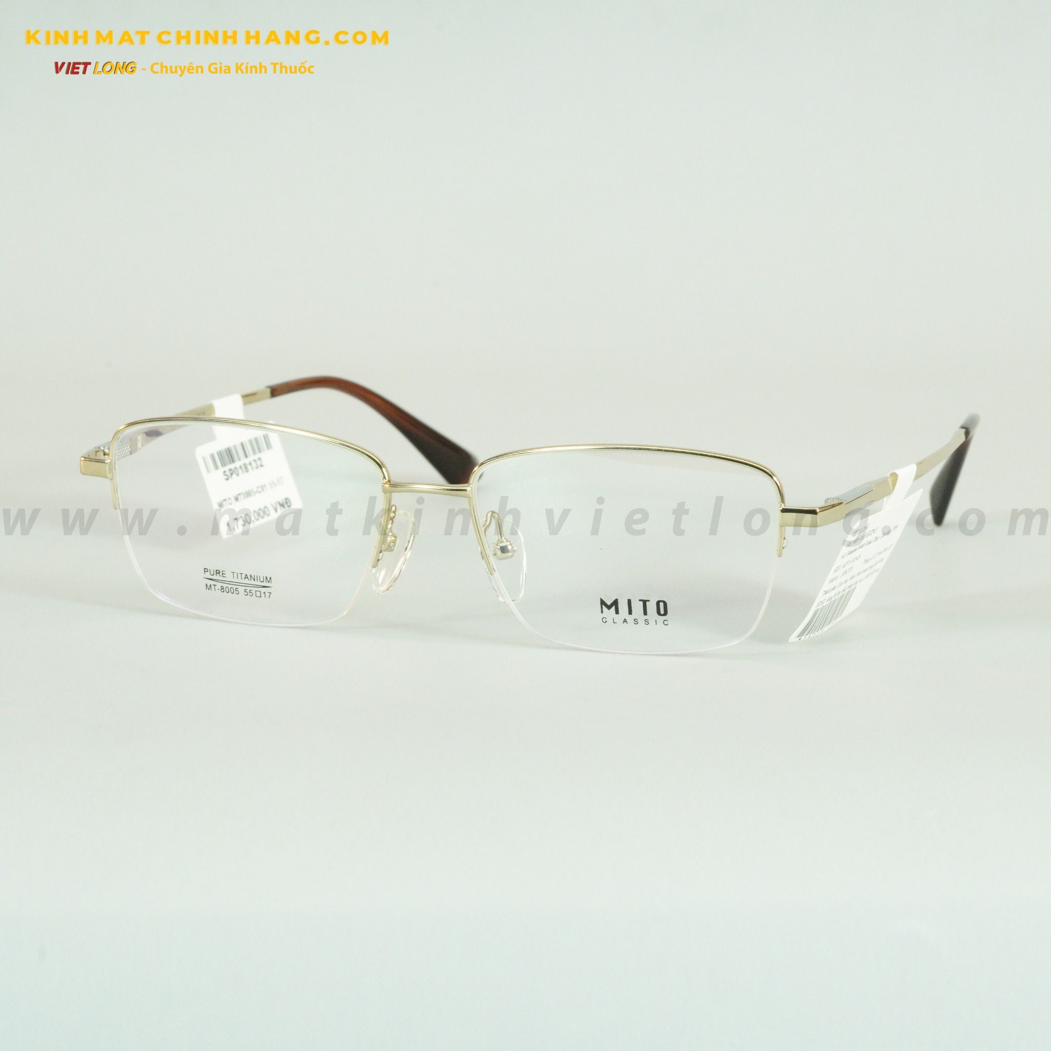 GỌNG KÍNH MITO MT8005-C01 55-17