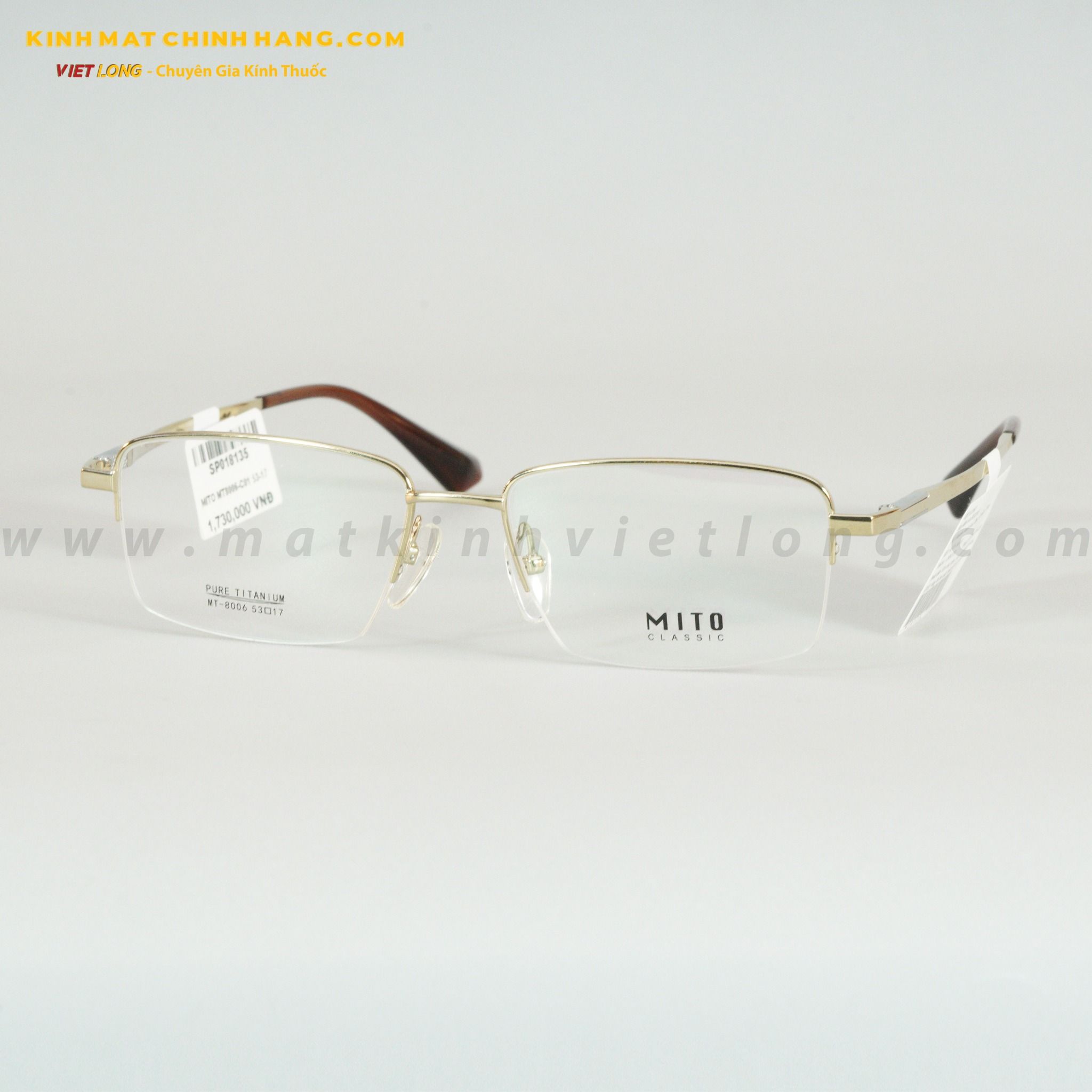 GỌNG KÍNH MITO MT8006-C01 53-17