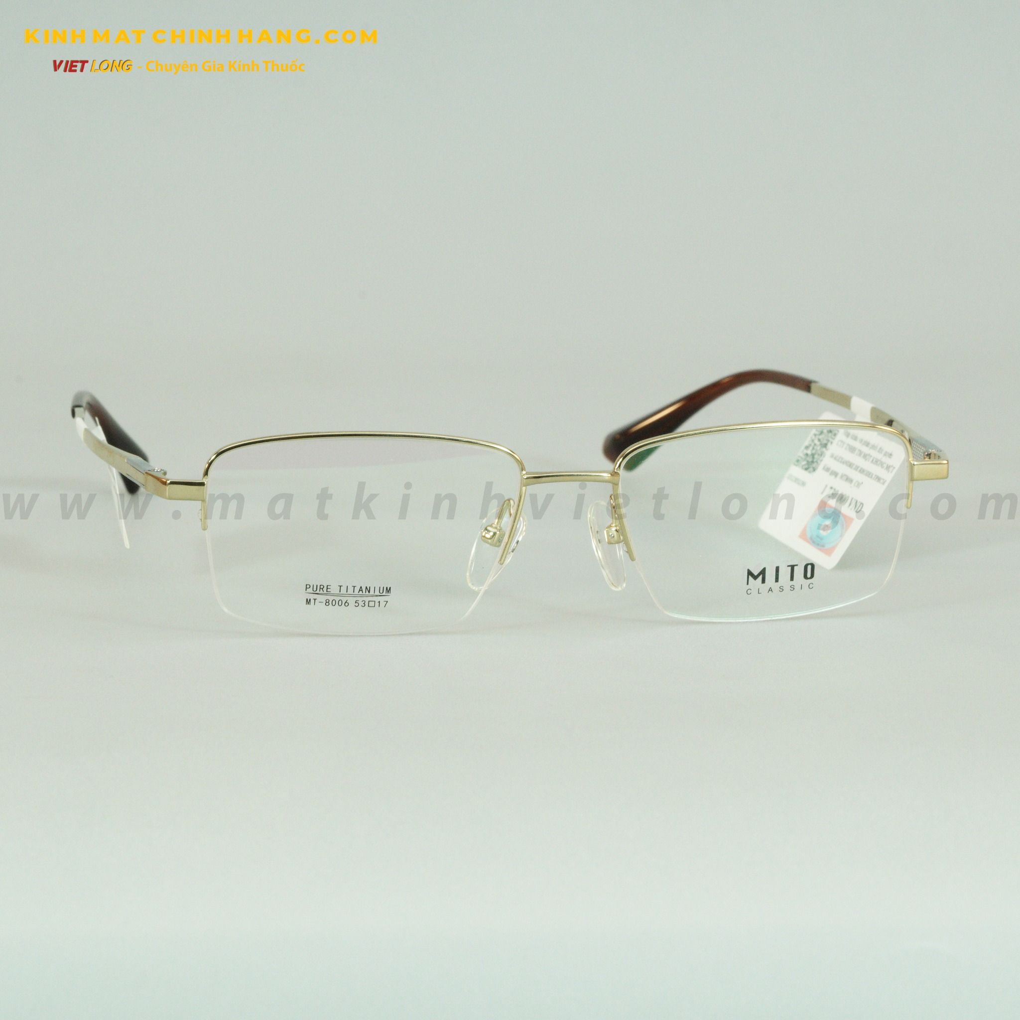 GỌNG KÍNH MITO MT8006-C01 53-17