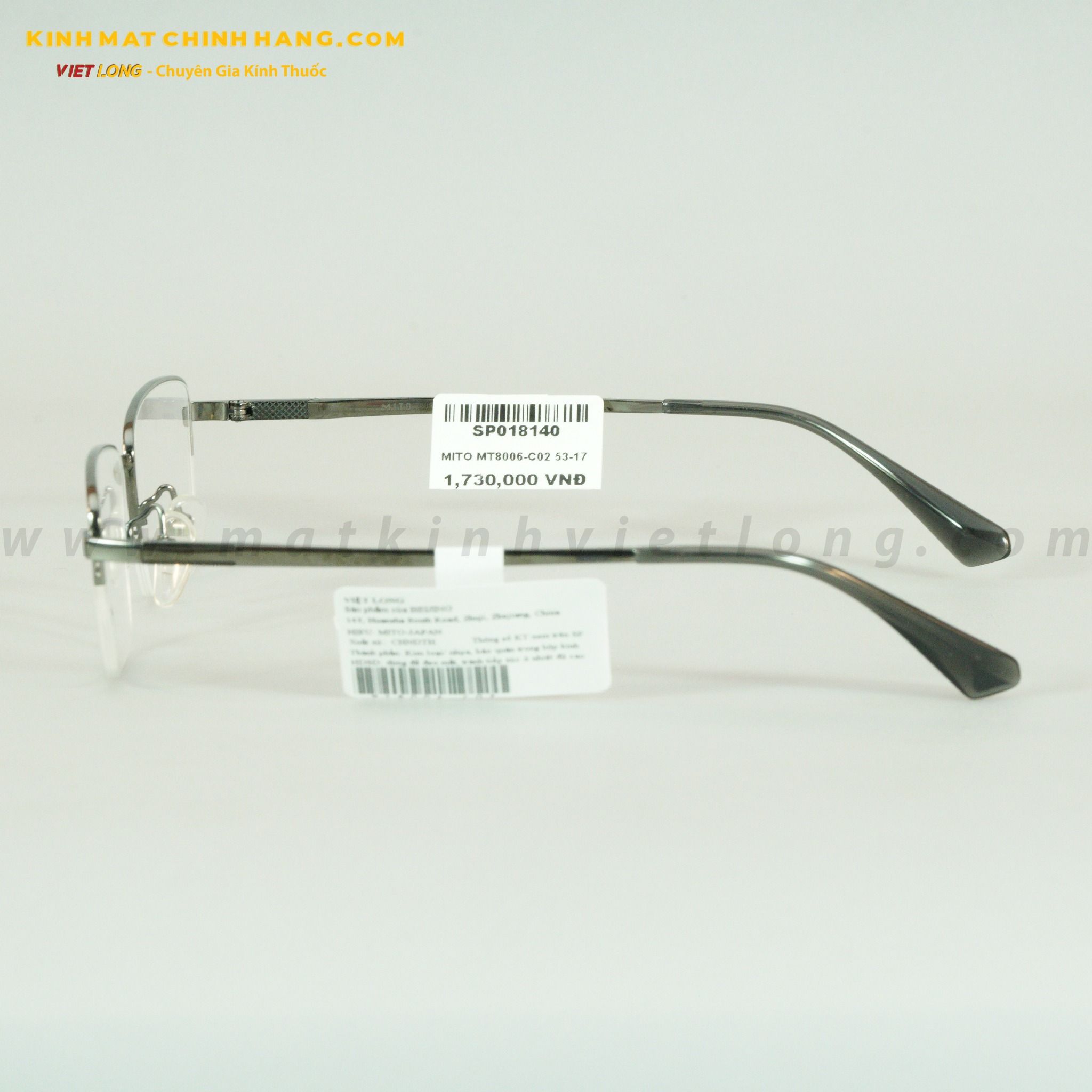 GỌNG KÍNH MITO MT8006-C02 53-17