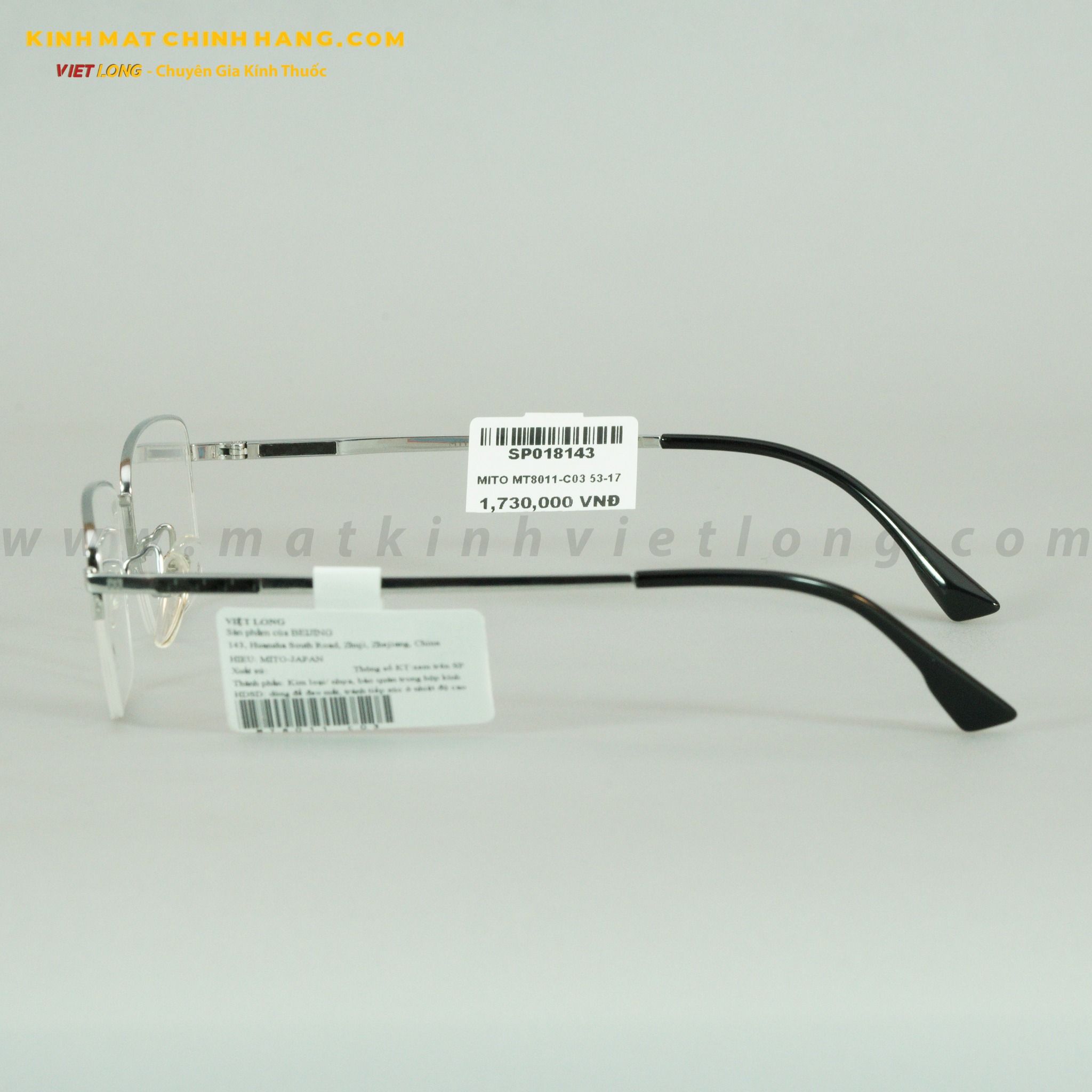 GỌNG KÍNH MITO MT8011-C03 53-17