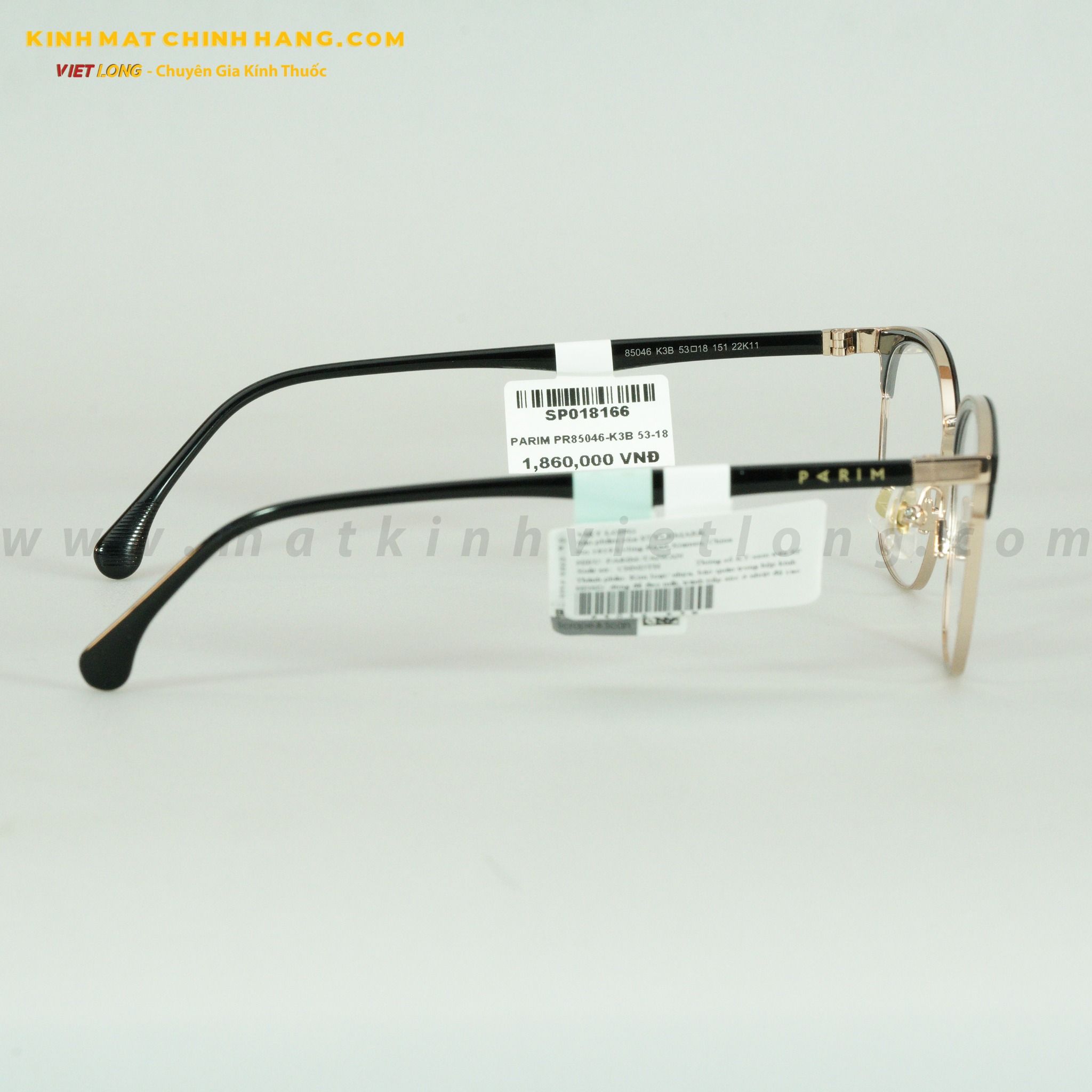 GỌNG KÍNH PARIM PR85046-K3B 53-18